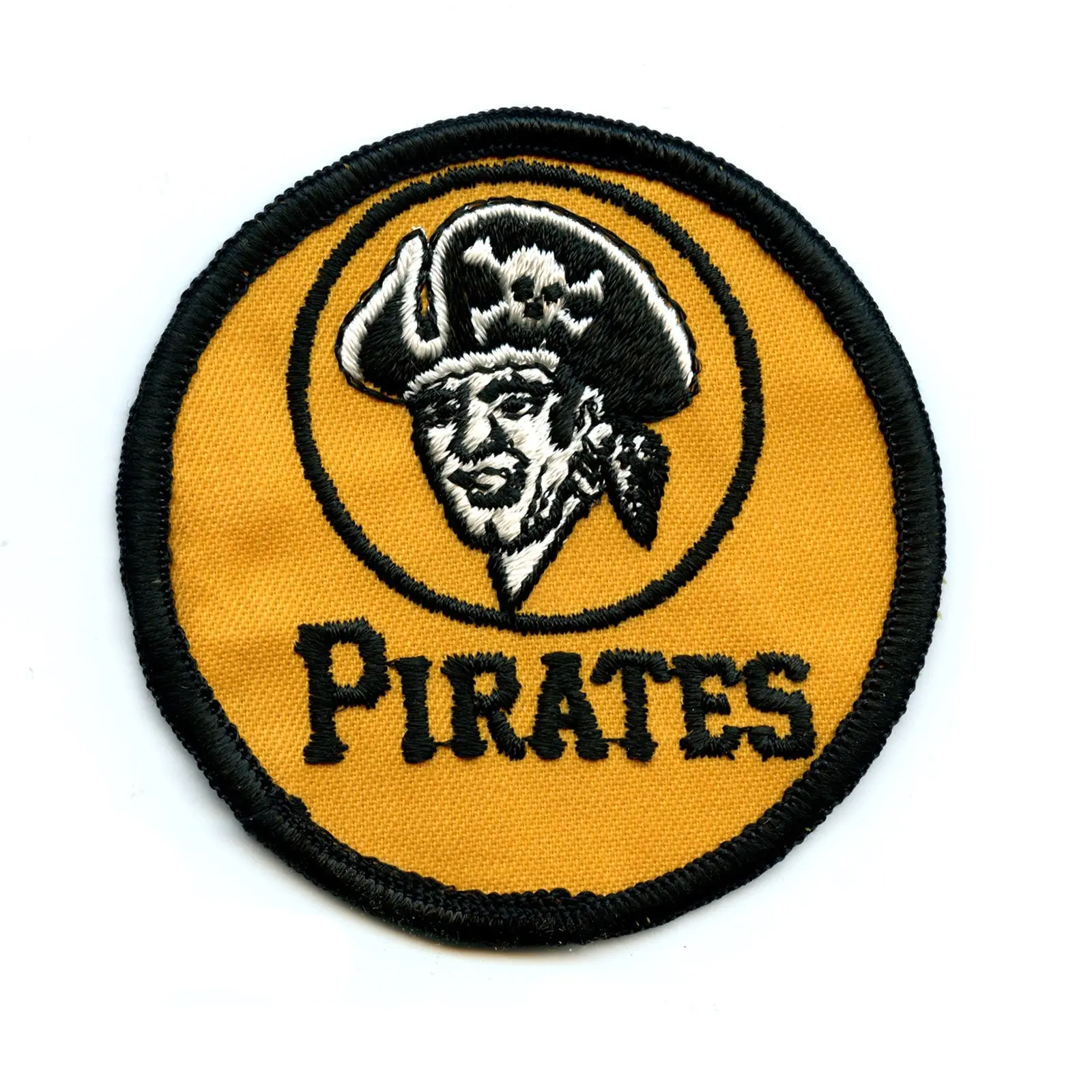 1970'S Pittsburgh Pirates MLB Baseball Vintage Round Team Logo Patch