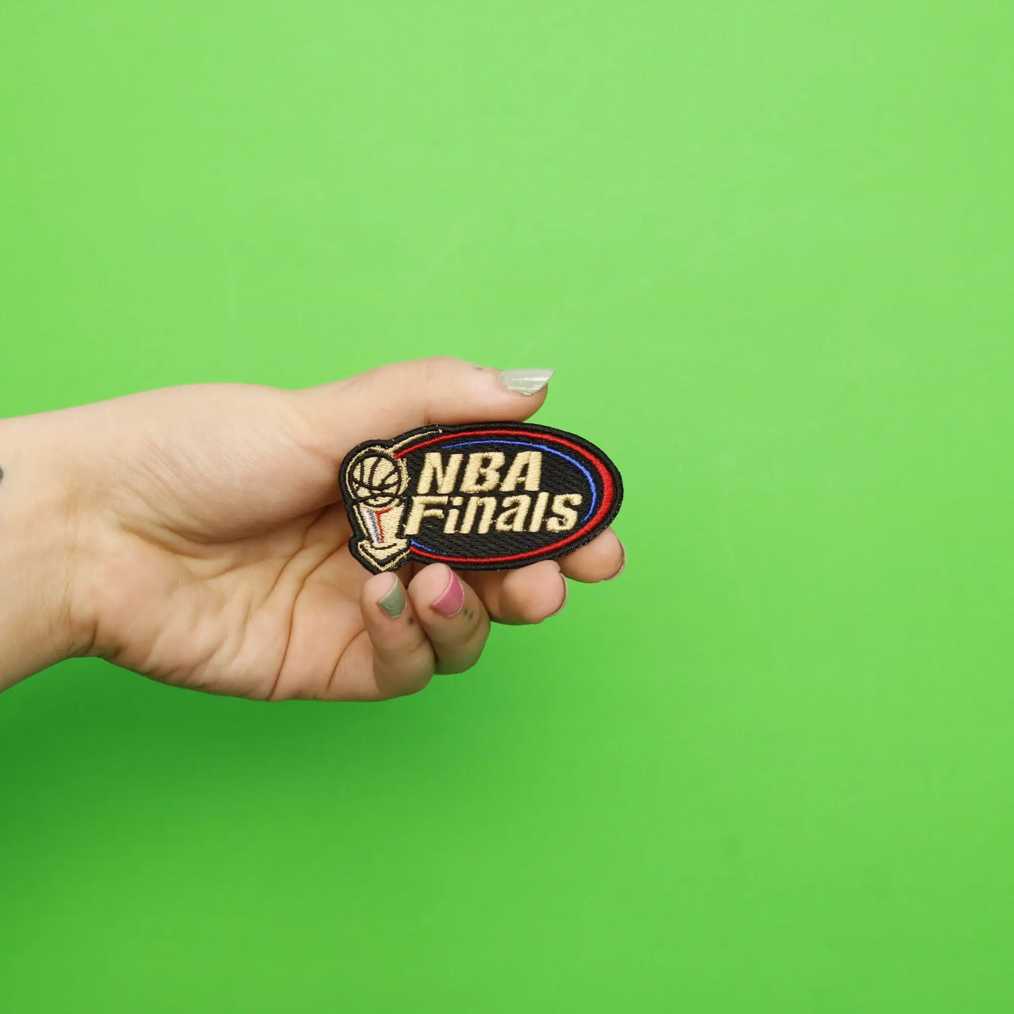 1998 NBA Finals Small Version Jersey Patch Chicago Bulls Utah Jazz - Image 2