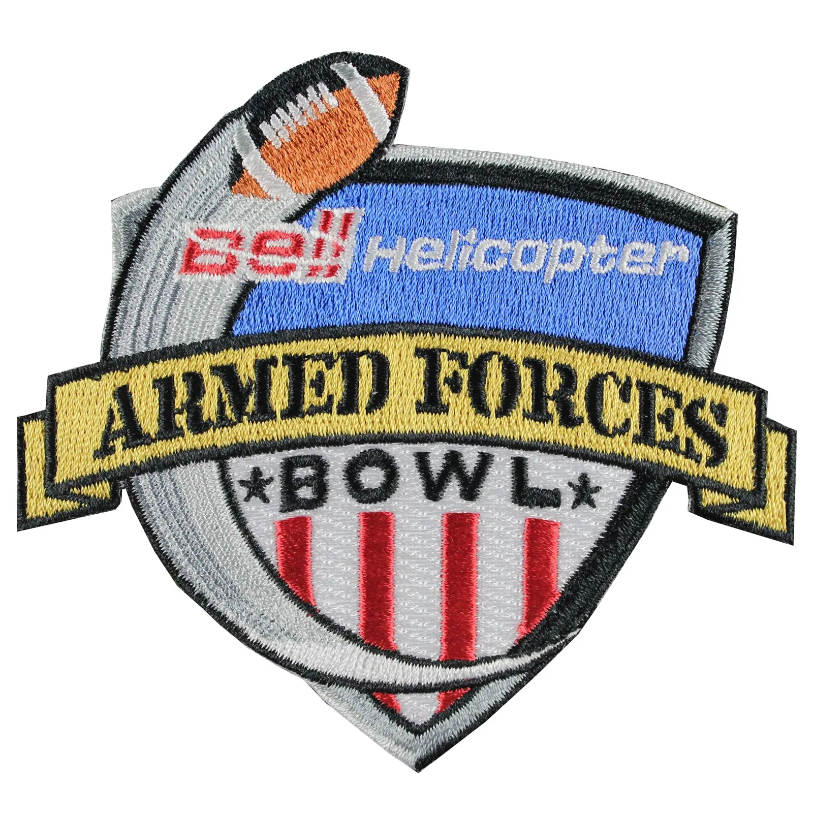 2010 Bell Helicopter Armed Forces Bowl Jersey Patch