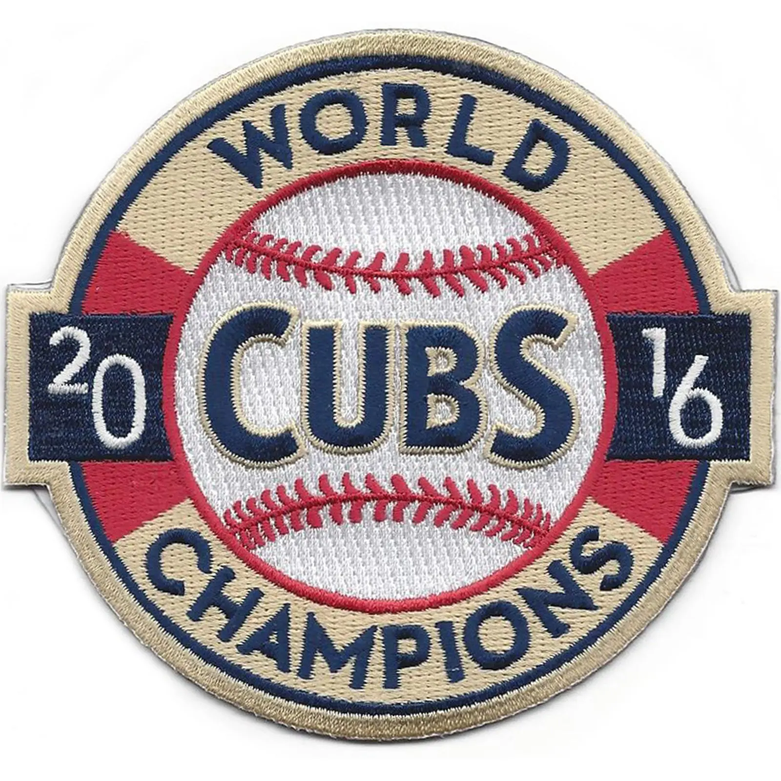 2016 Chicago Cubs MLB World Series Championship Jersey Patch (1907 Design)