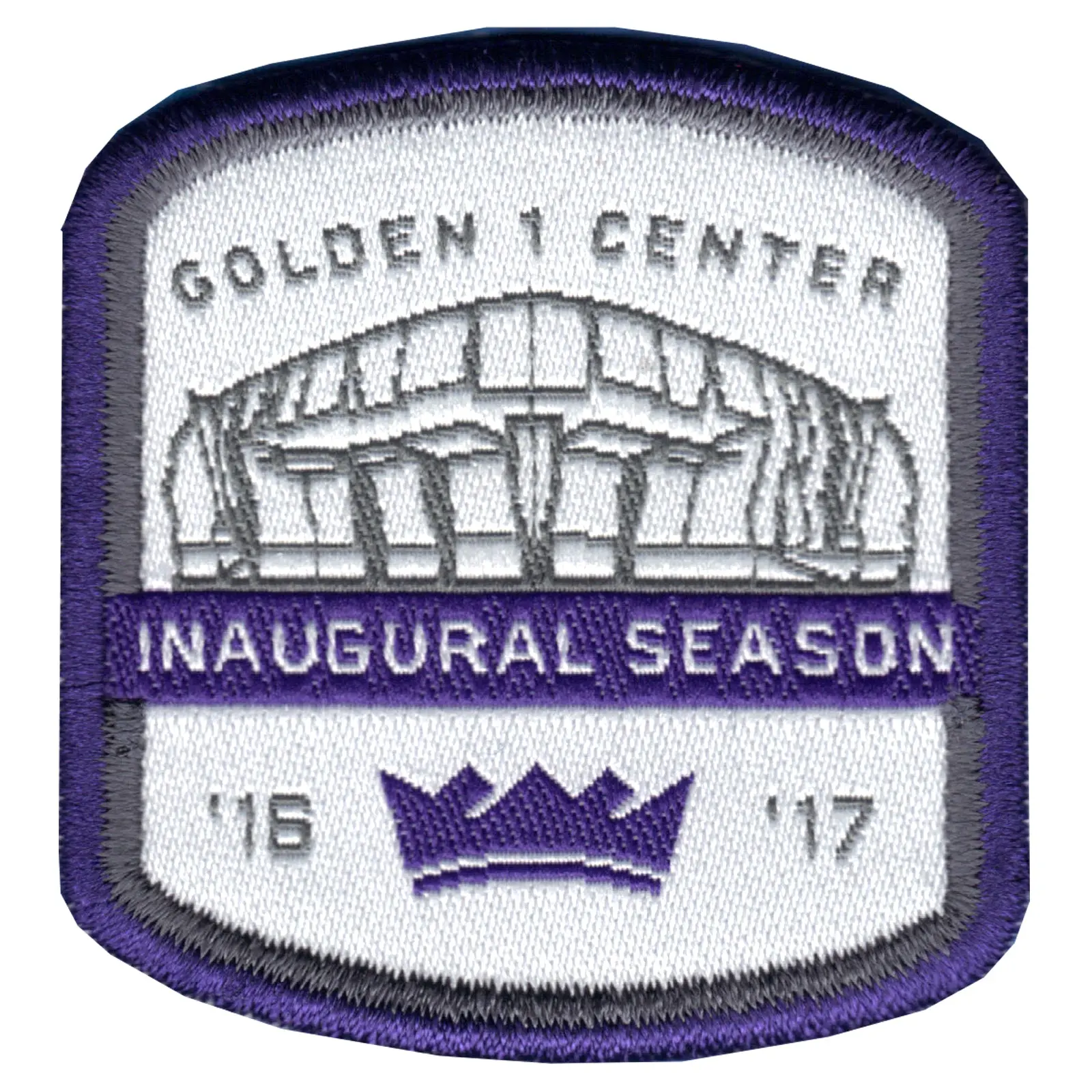 2016 Official Sacramento Kings Inaugural Season At Golden 1 Center Jersey Patch