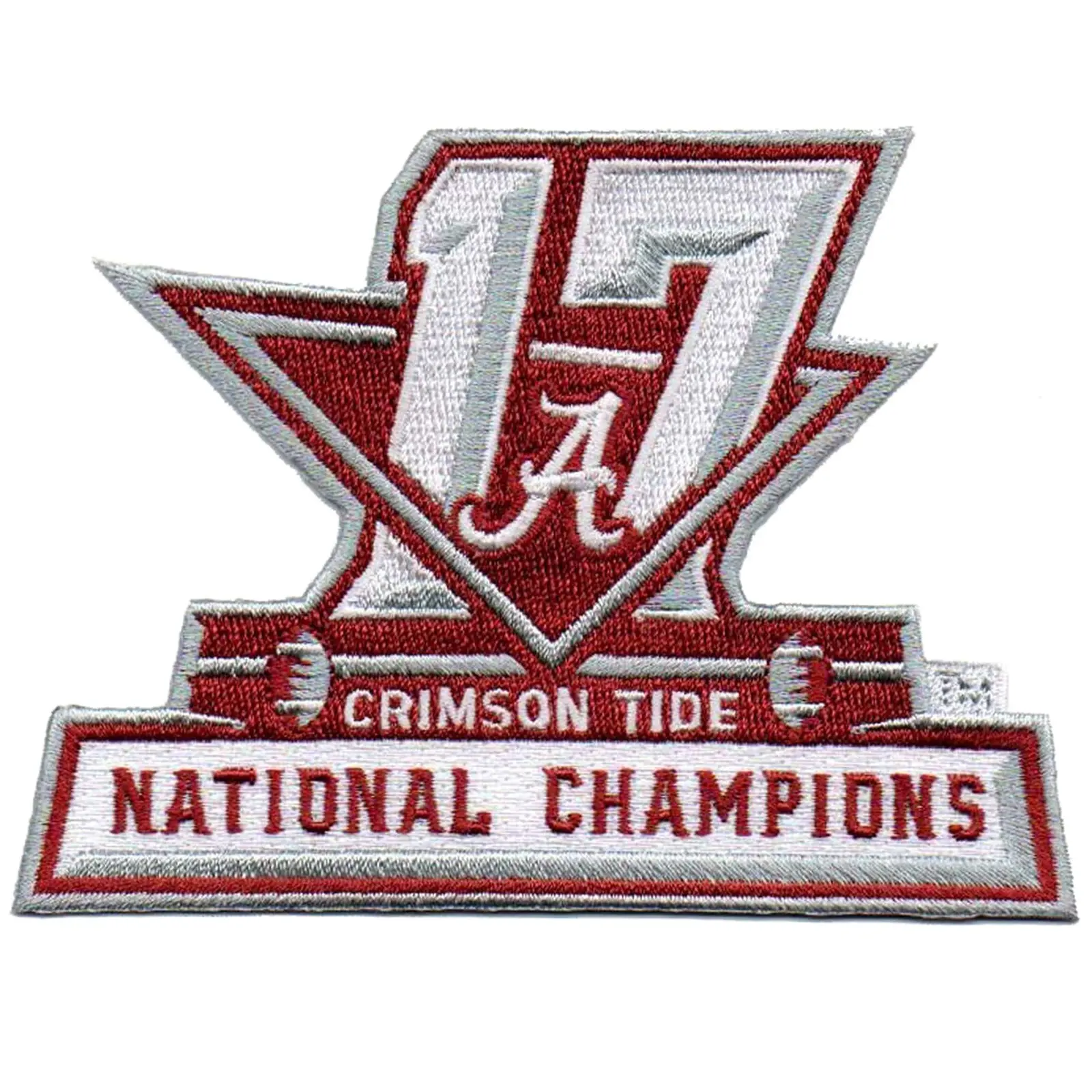 2017 College National Champions Alabama Crimson Tide Patch