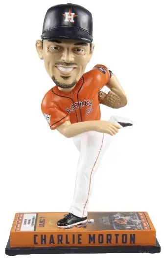 2017 Houston Astros MLB World Series Moment Charlie Morton Bobblehead