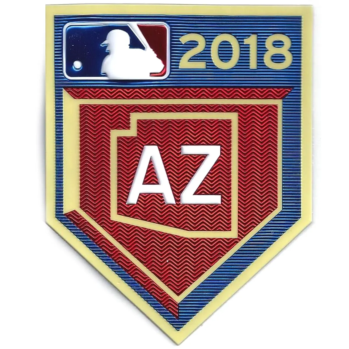 2018 Cactus League MLB Spring Training TPU Emboss Tech Jersey Patch Arizona