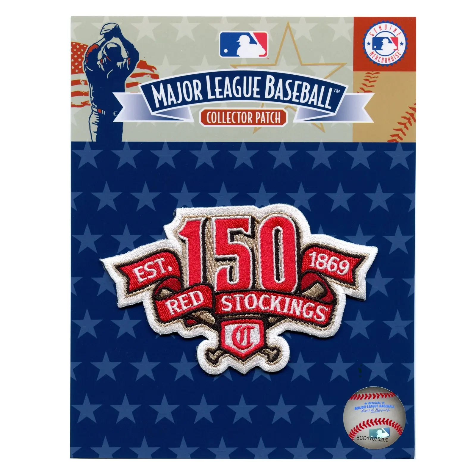 2018 Cincinnati Reds 150th Anniversary Away Jersey Patch