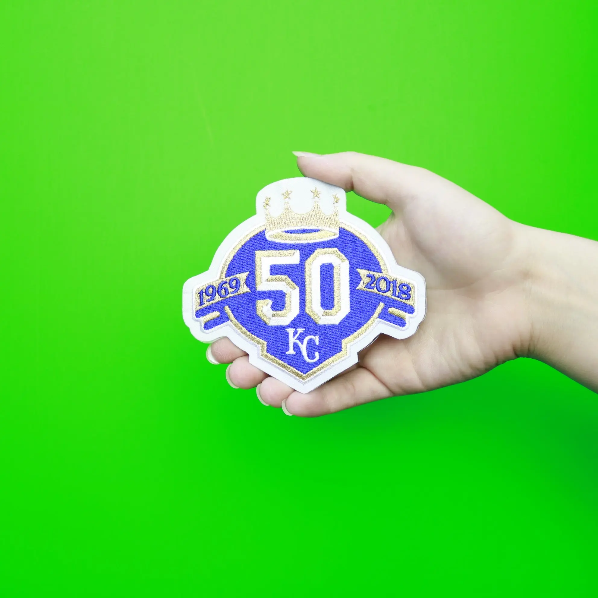 2018 Kansas City Royals 50th Anniversary Patch - Image 2
