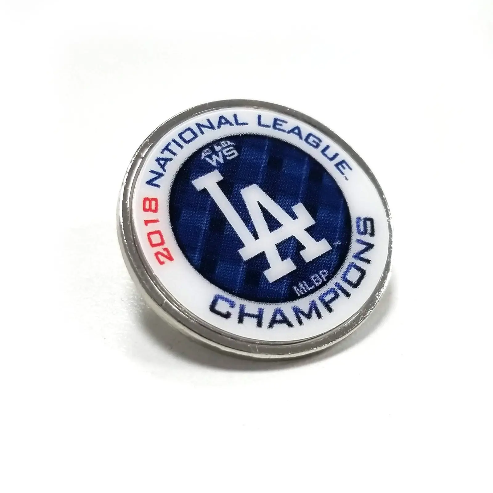 2018 Los Angeles Dodgers MLB National League Champions Lapel Pin