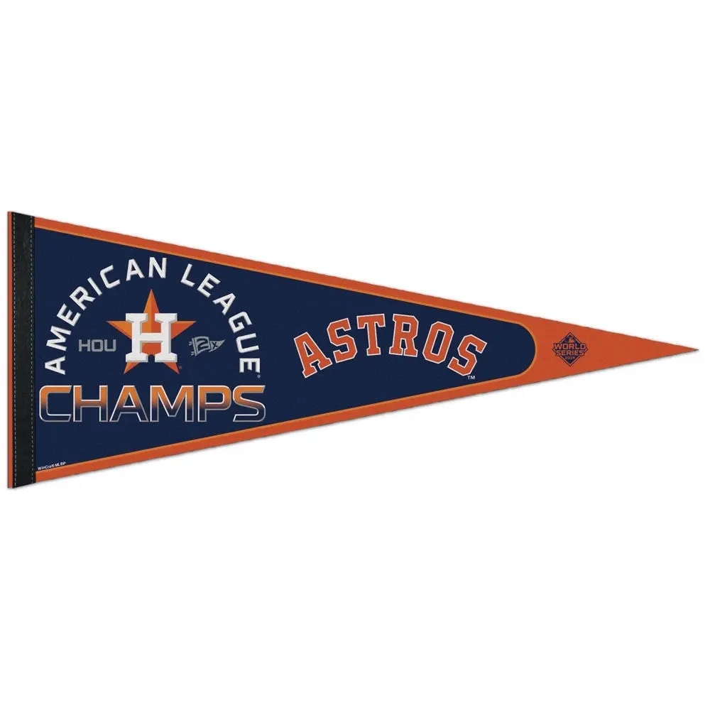 2019 American League Champions Classic Pennant 12" x 30" Houston Astros