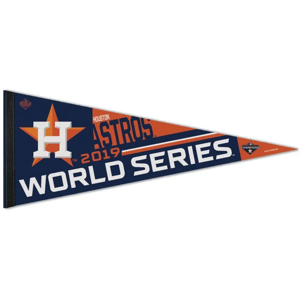 2019 American League Champions Premium Pennant 12" x 30" Houston Astros