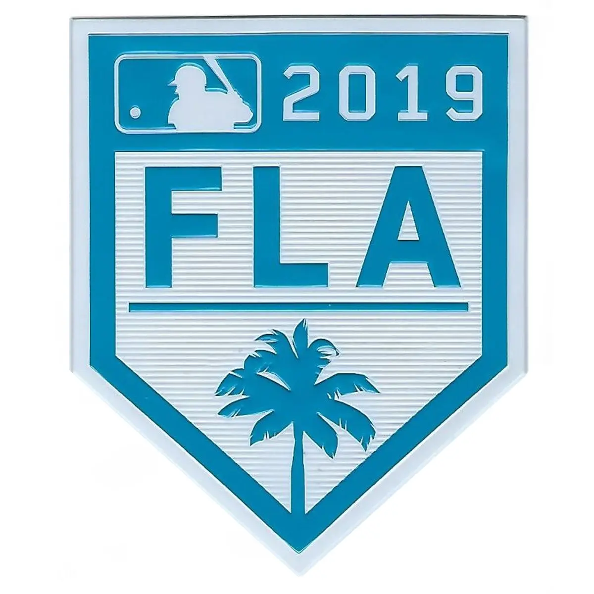 2019 Grapefruit League MLB Spring Training TPU EmbossTech Jersey Patch (Light- Blue)