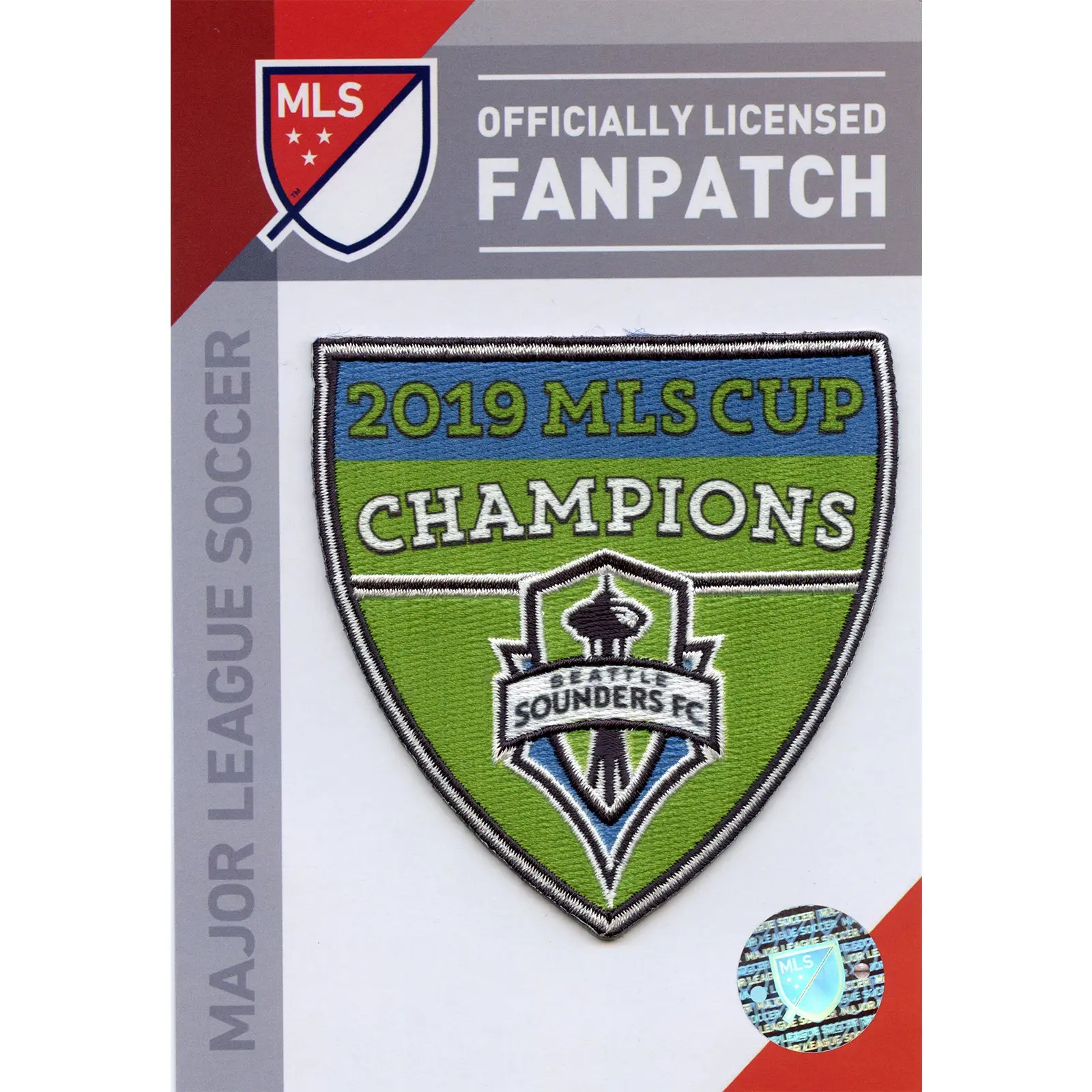 2019 MLS Cup Champions Seattle Sounders Embroidered Patch - Image 2