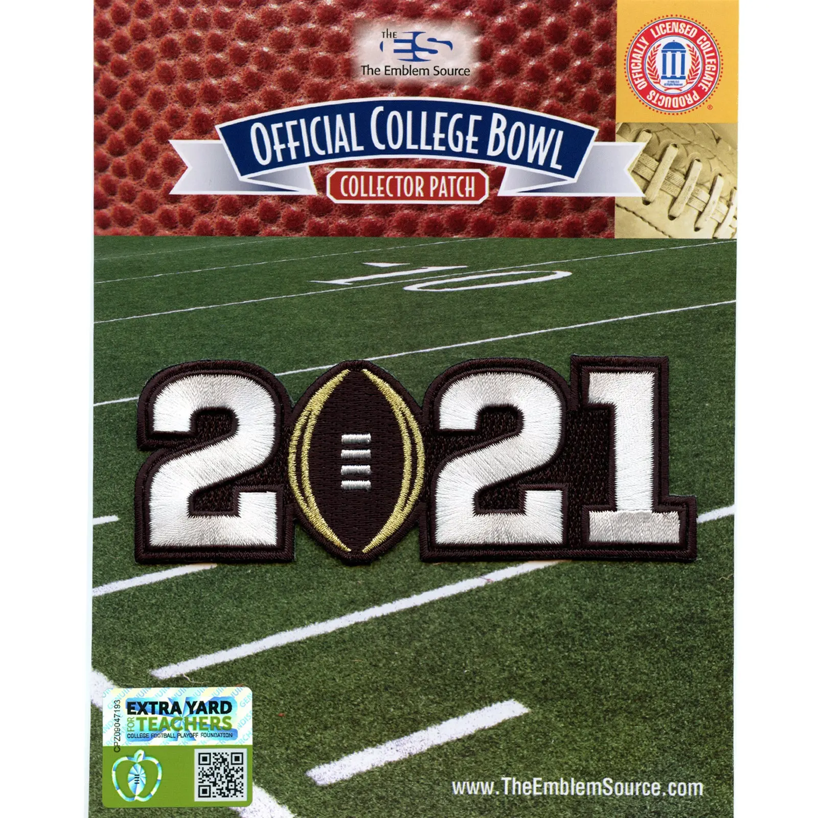 2021 College National Championship Game Jersey Patch Ohio State Alabama