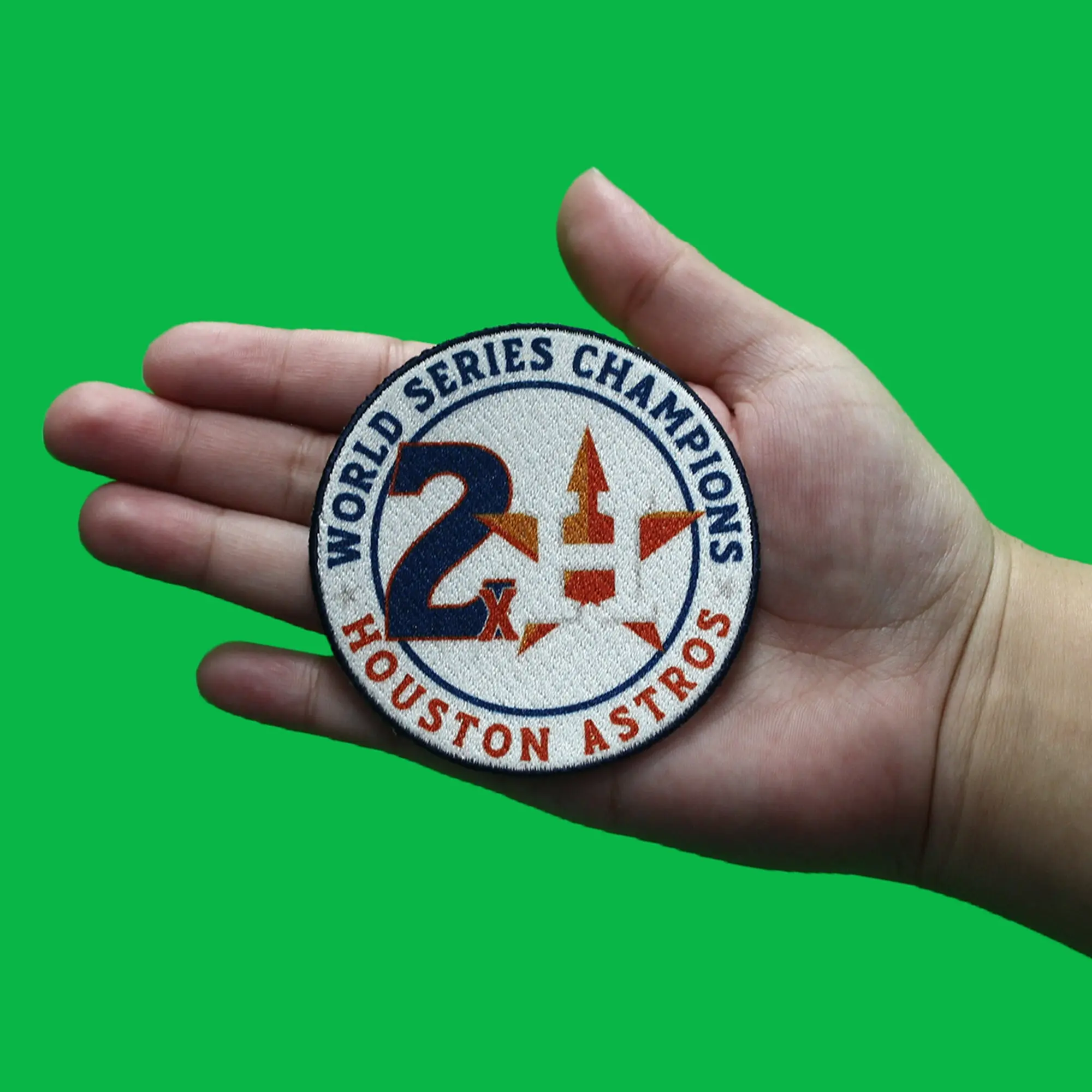 2022 MLB Houston Astros Two-Time World Series Champions Dynasty Fan Patch - Image 2