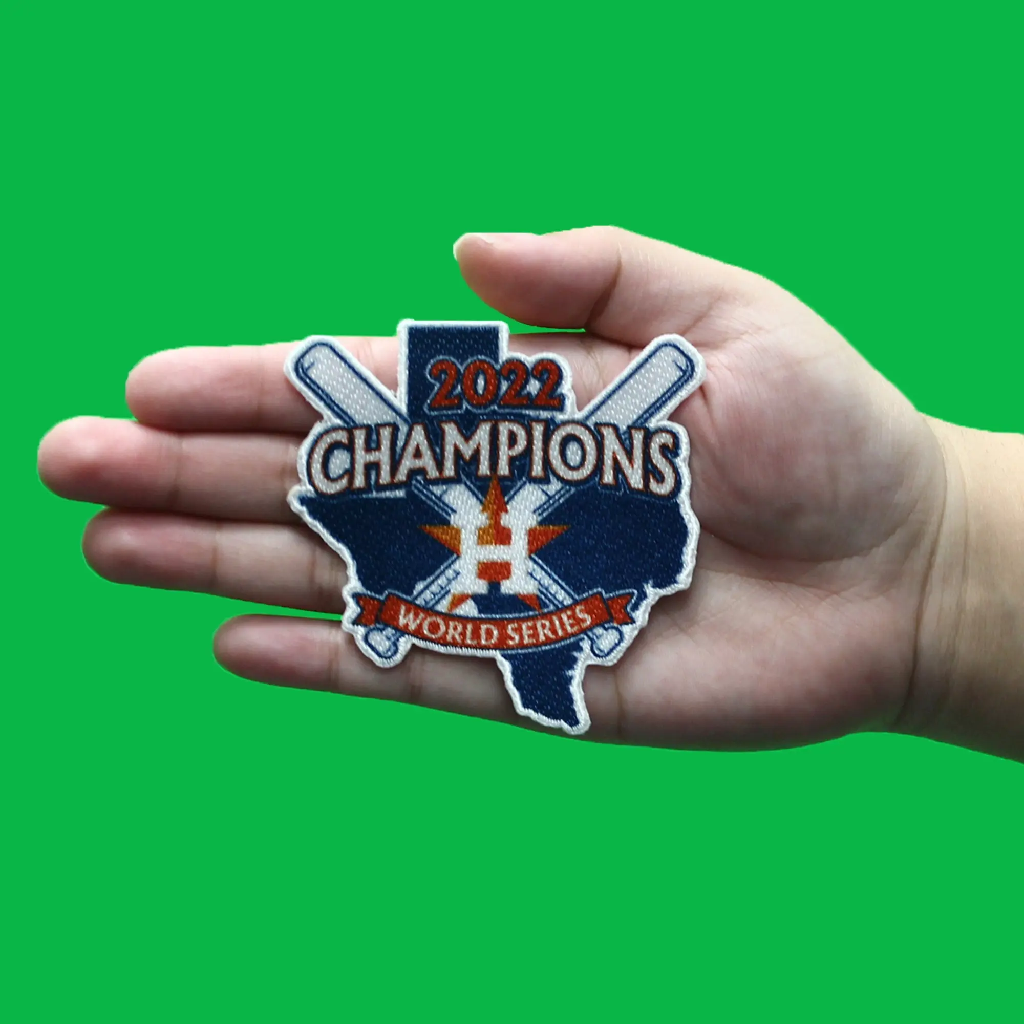 2022 MLB World Series Champions Houston Astros State FanPatch - Image 2