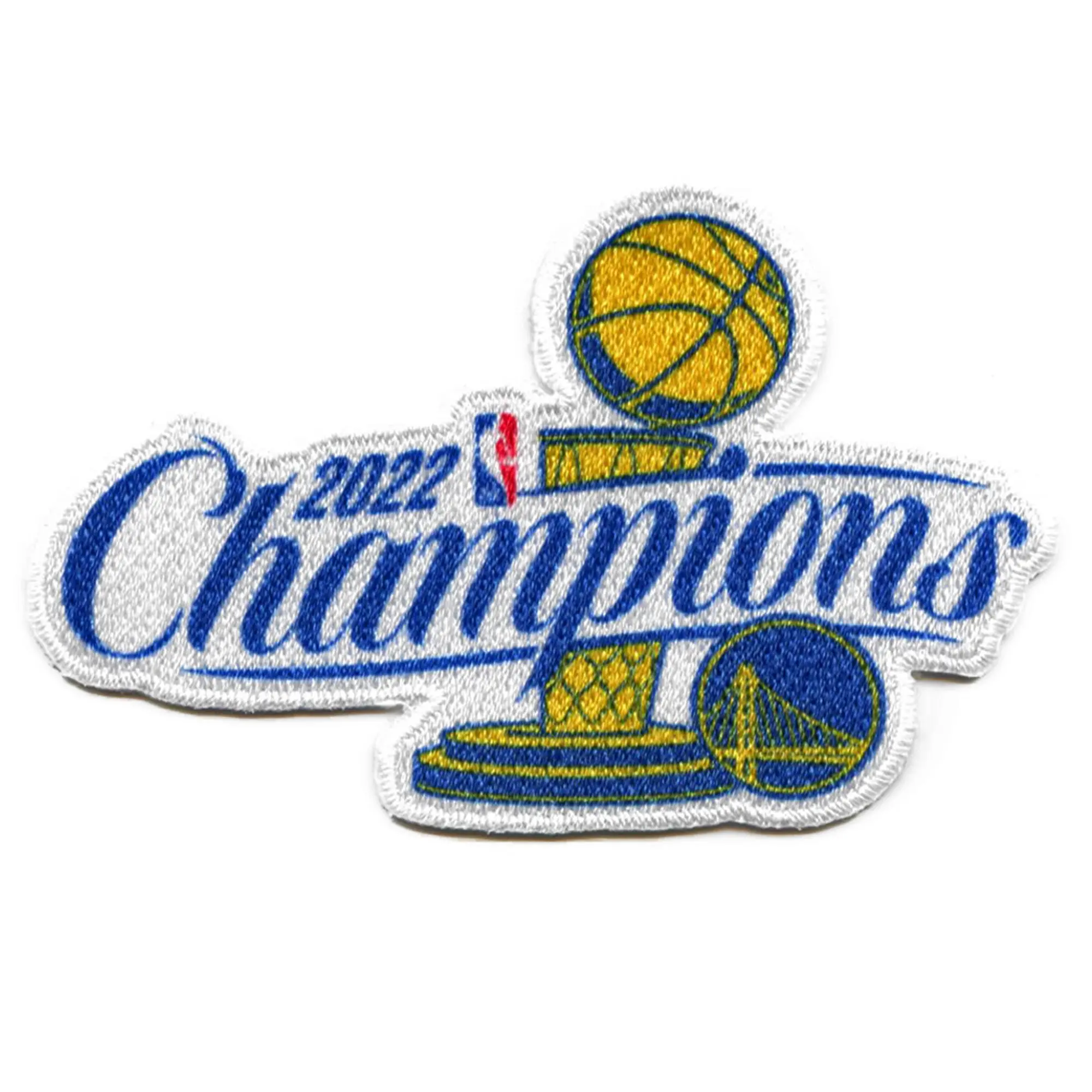 2022 NBA Finals Champions Golden State Warriors Patch Trophy - Image 2