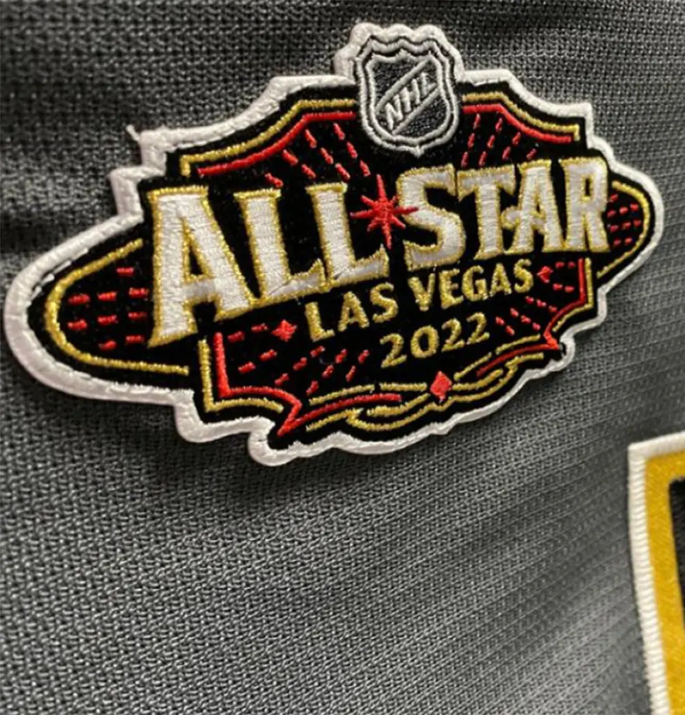 2022 Official NHL All Star Game Las Vegas Golden Knights Jersey Patch - Image 2