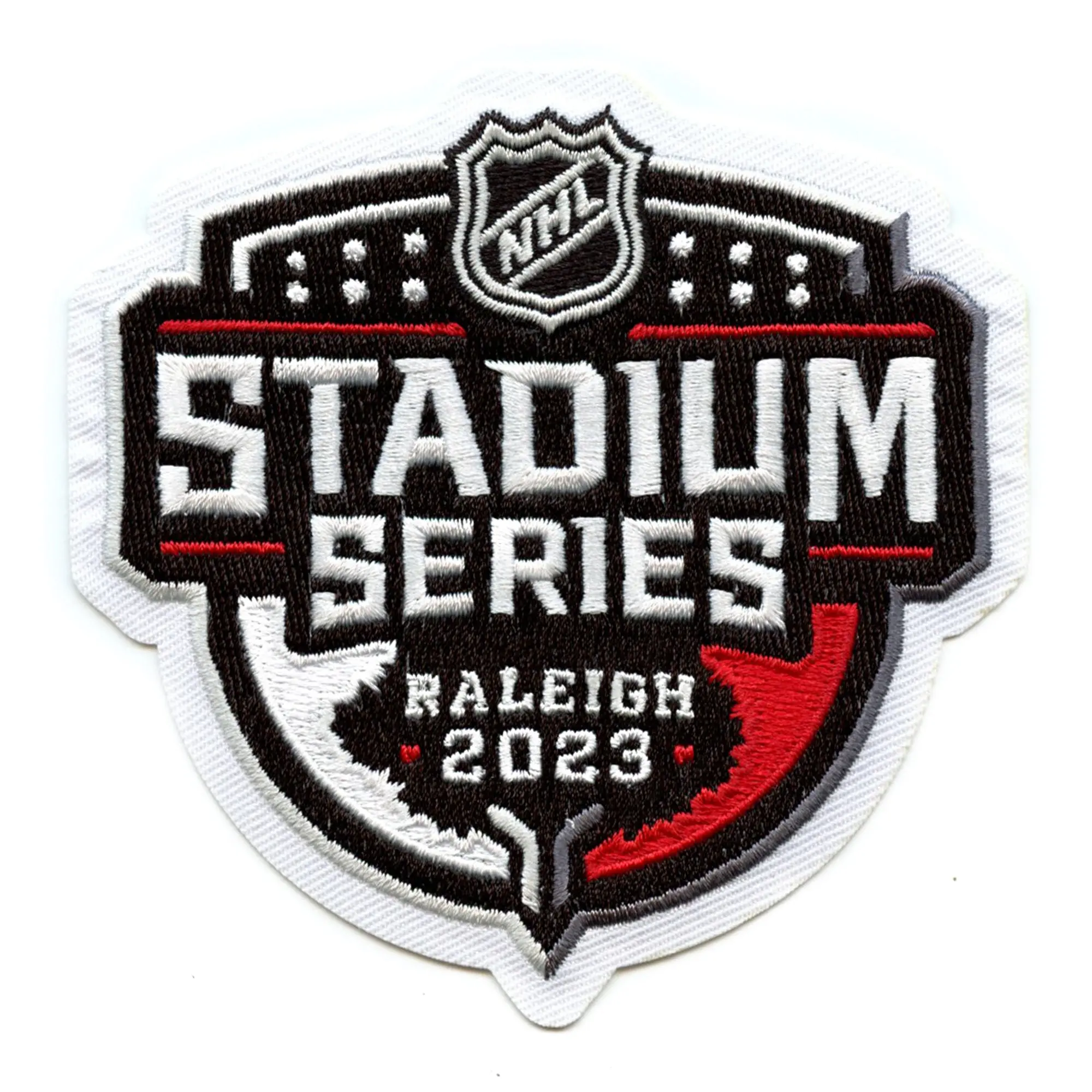 2023 NHL Stadium Series Game Jersey Patch Washington Capitals (White) - Image 2