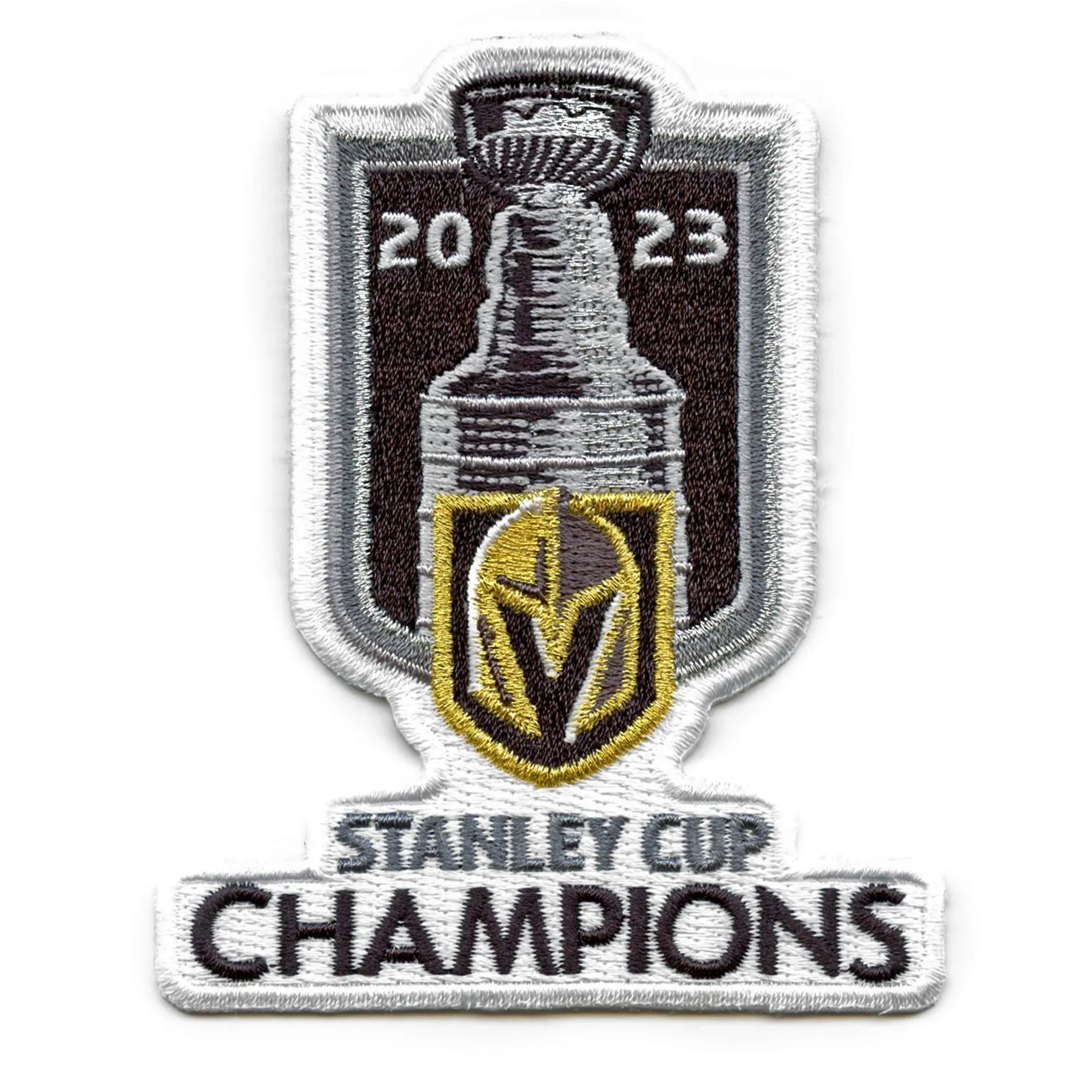 2023 NHL Stanley Cup Final Champions Las Vegas Golden Knights Jersey Patch - Image 2