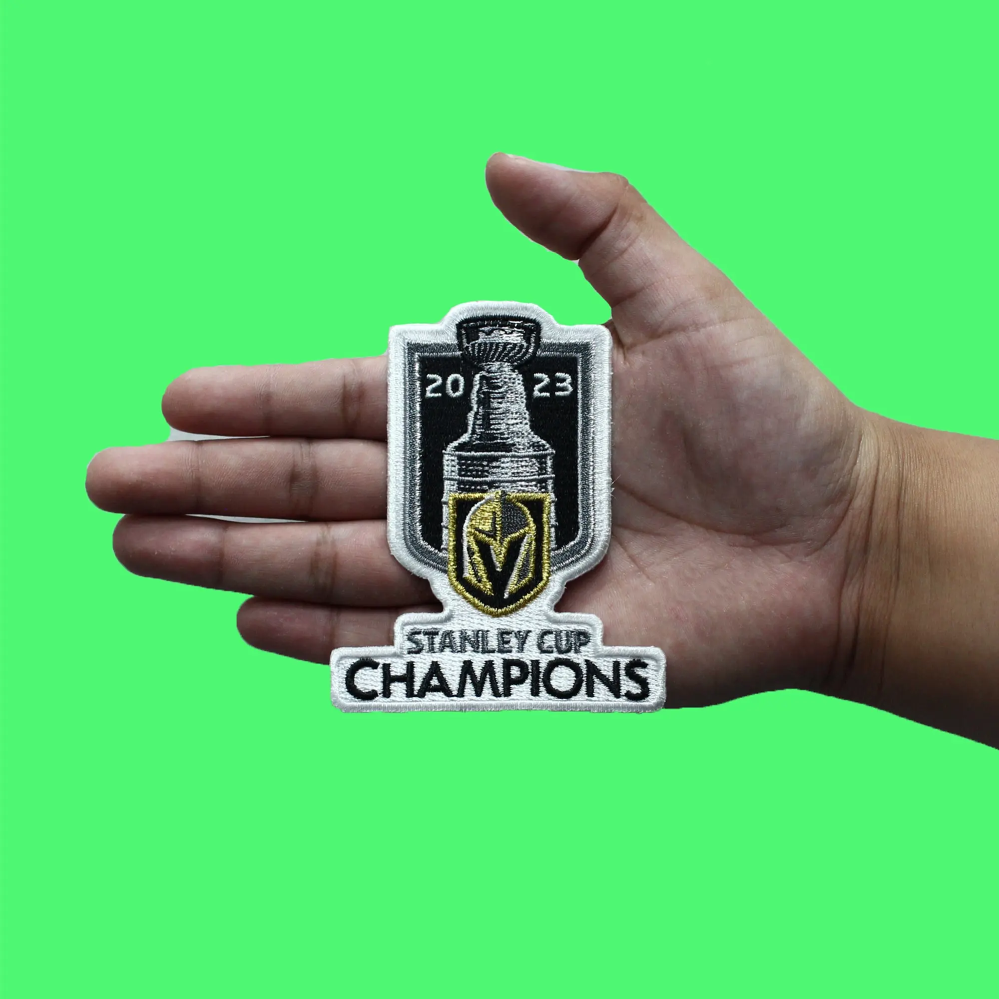 2023 NHL Stanley Cup Final Champions Las Vegas Golden Knights Jersey Patch - Image 3