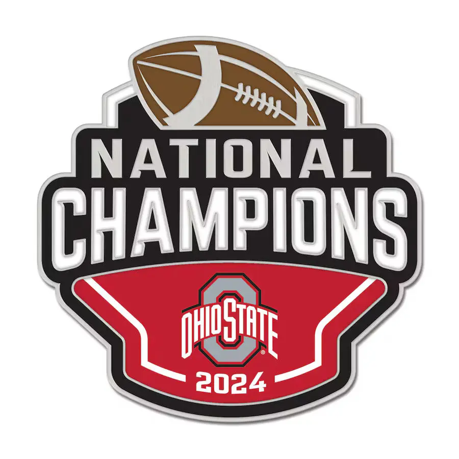 2024 College National Champions Game Ohio State Buckeyes Collector Pin - Image 2