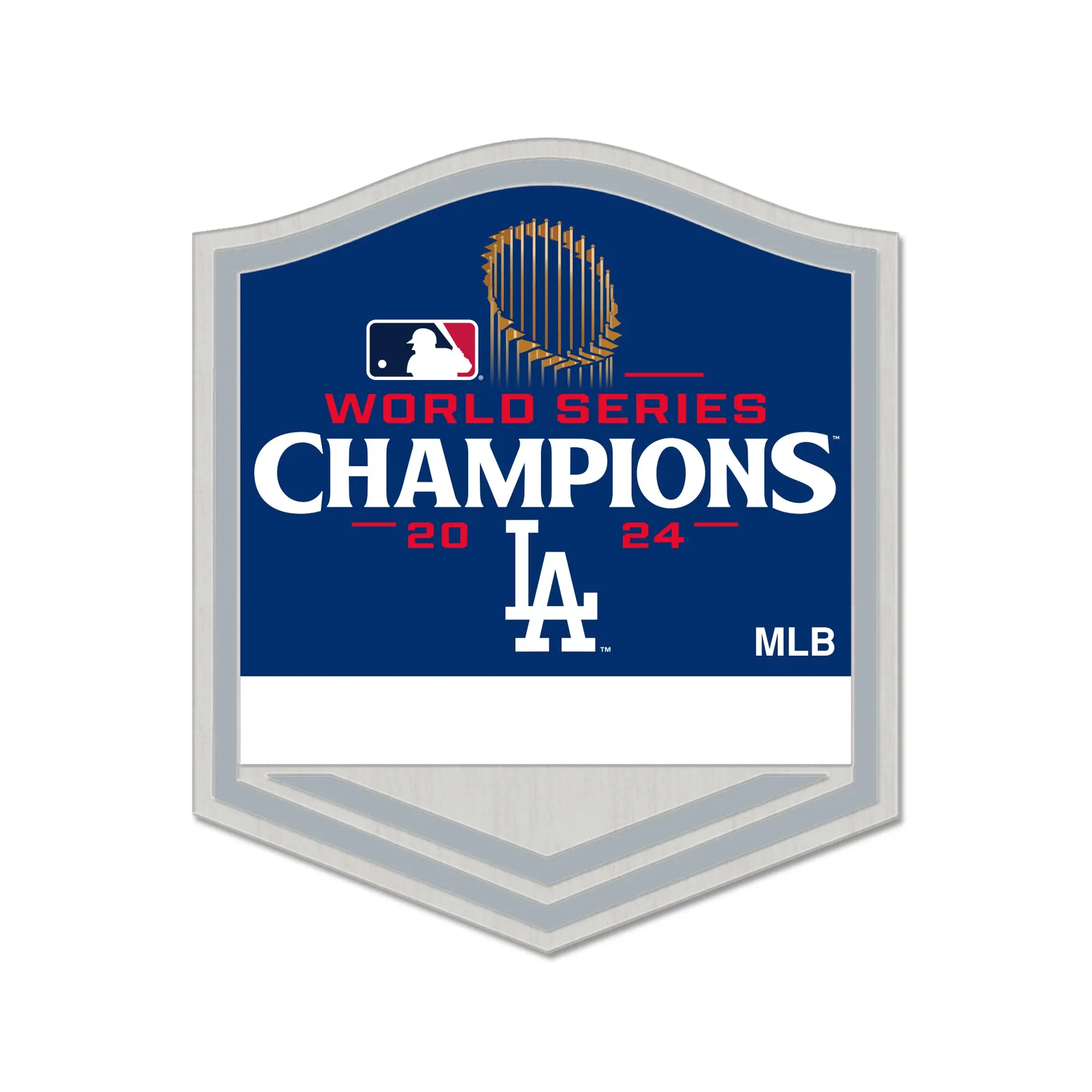 2024 MLB World Series Champions Los Angeles Dodgers Logo Lapel Pin - Image 2
