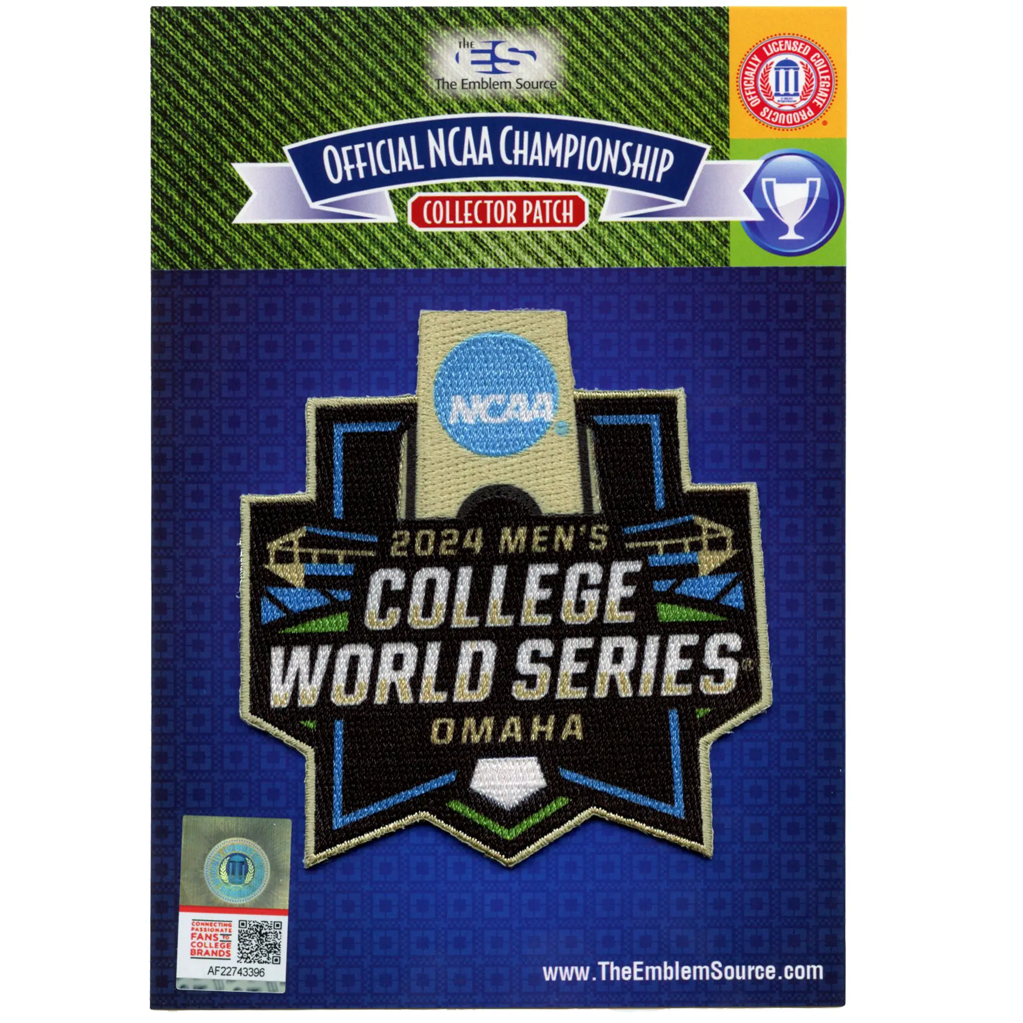 2024 NCAA Men's College World Series Omaha Jersey Patch Aggies Tennessee Iron On - Image 2