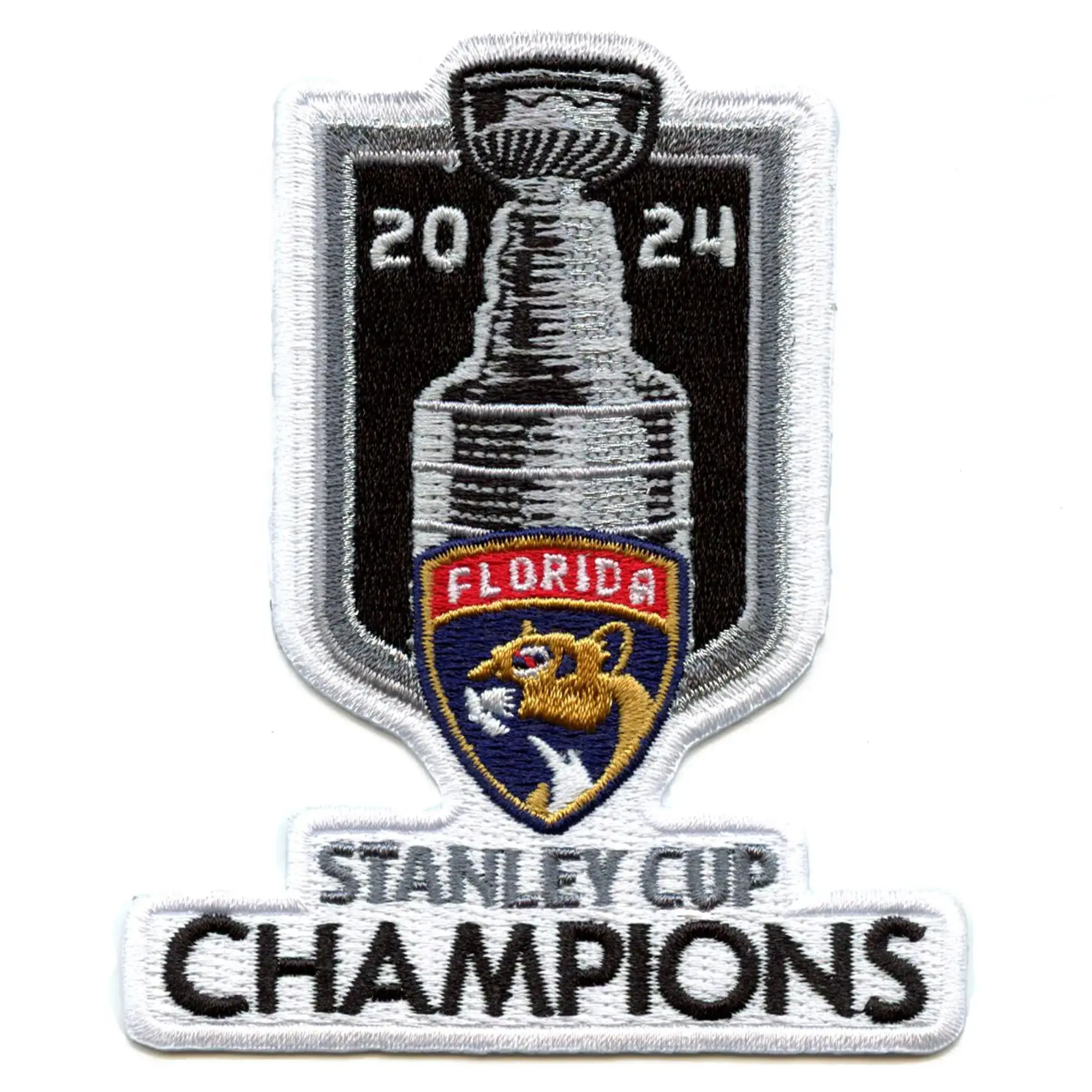 2024 NHL Stanley Cup Final Champions Florida Panthers Jersey Patch - Image 2
