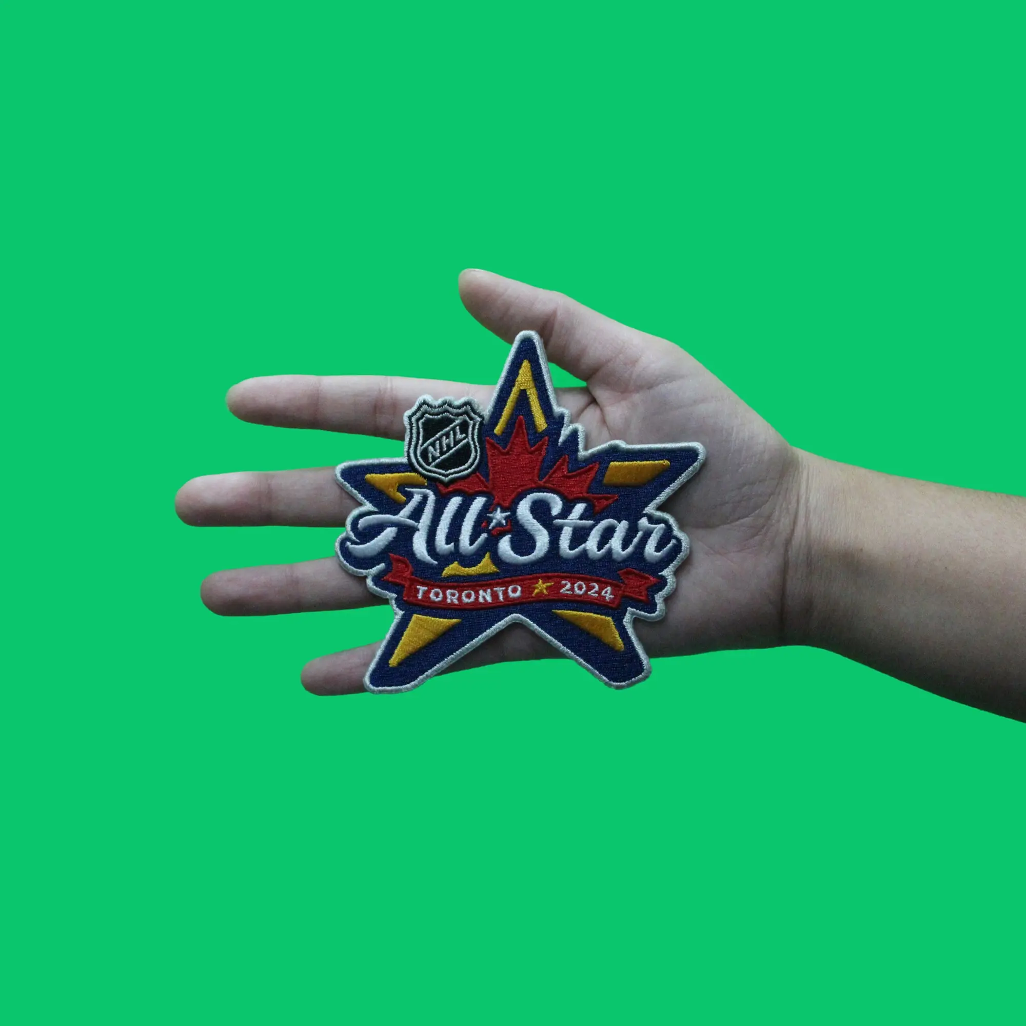 2024 Official NHL All Star Game Toronto Maple Leafs Jersey Patch - Image 3