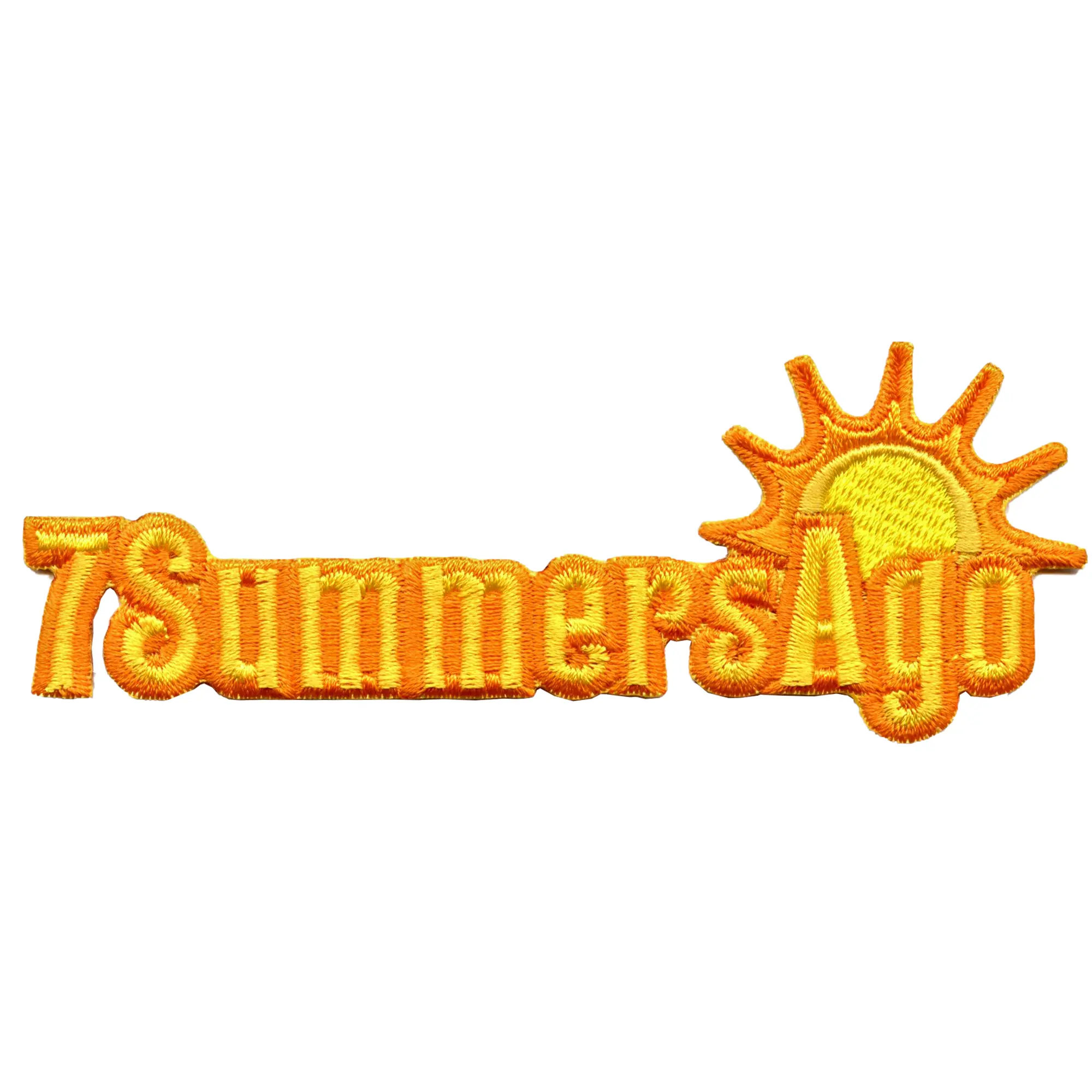 7 Summers Ago Patch Country Music Artist Embroidered Iron On