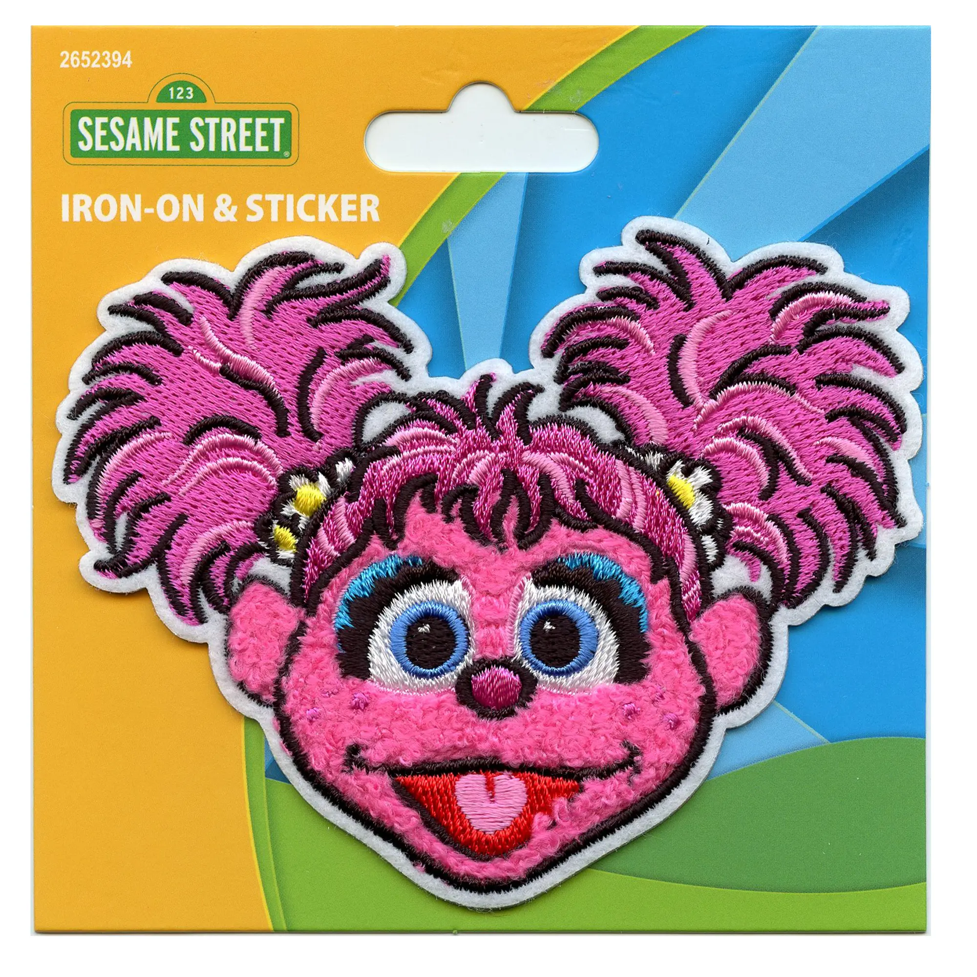 Abby Cadabby Portrait Patch 123 Sesame Street Chenille Embroidered Iron-On