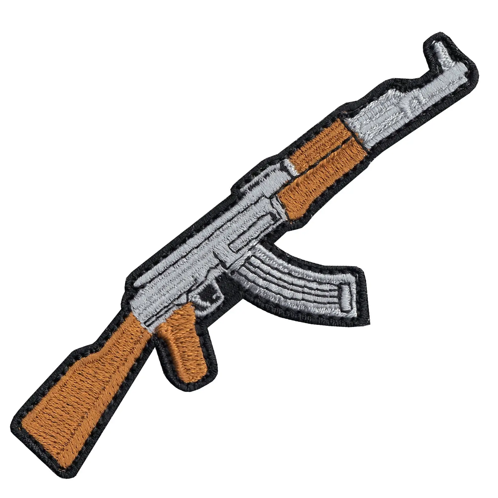 AK-47 Patch Ammunition Artillery Embroidered Iron On
