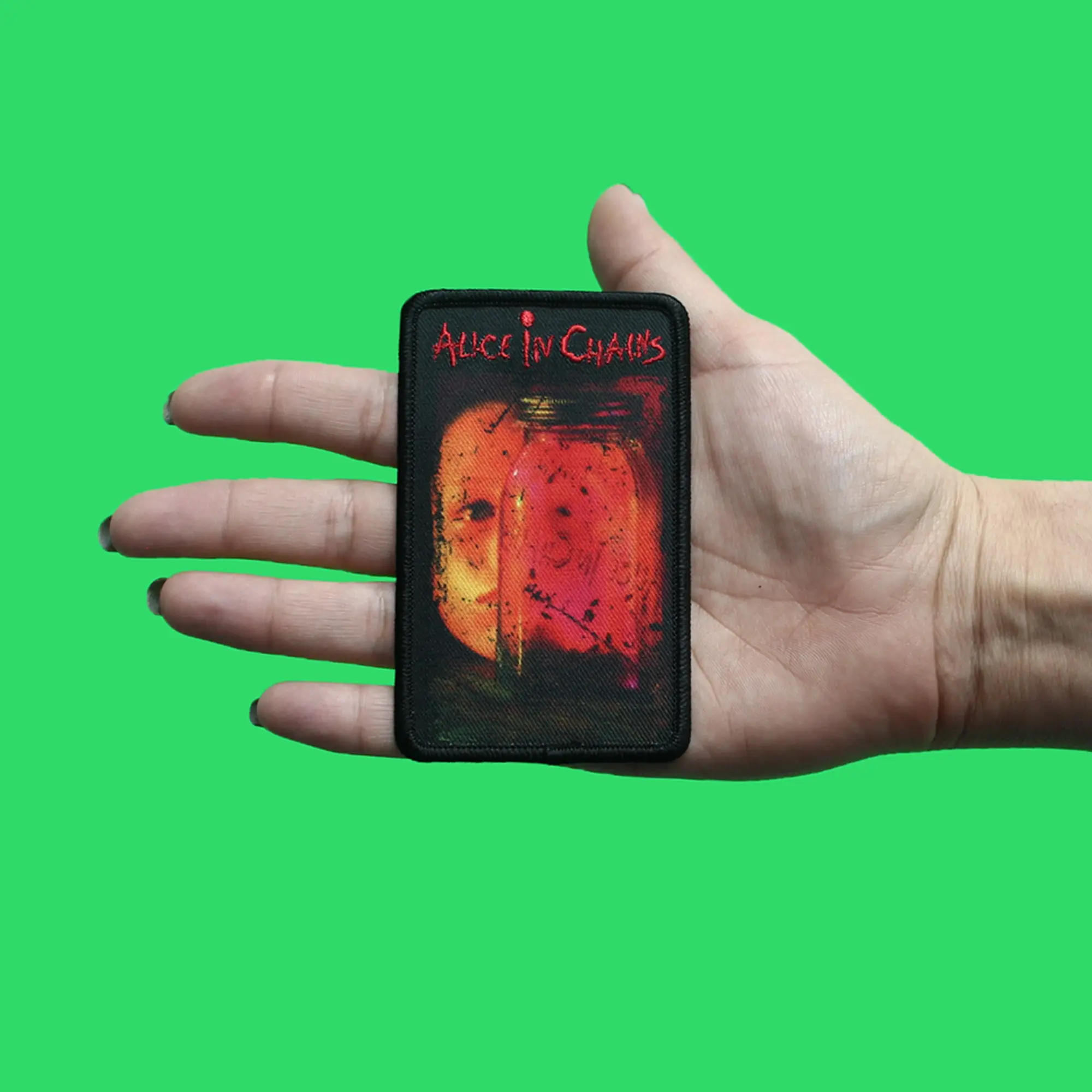 Alice In Chains Jar Of Flies Patch Alternative Rock Band Sublimated Iron on - Image 2