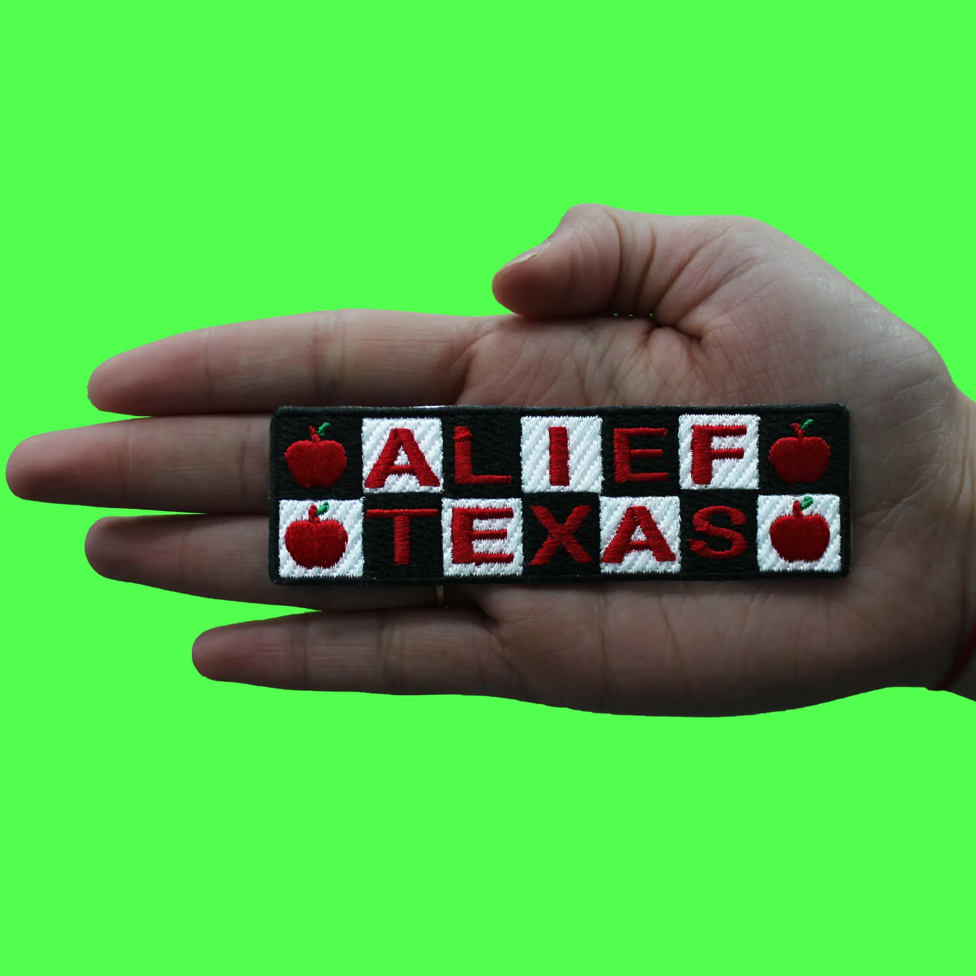 Alief Texas Cartoon Logo Patch TV Show Network Embroidered Iron On - Image 2