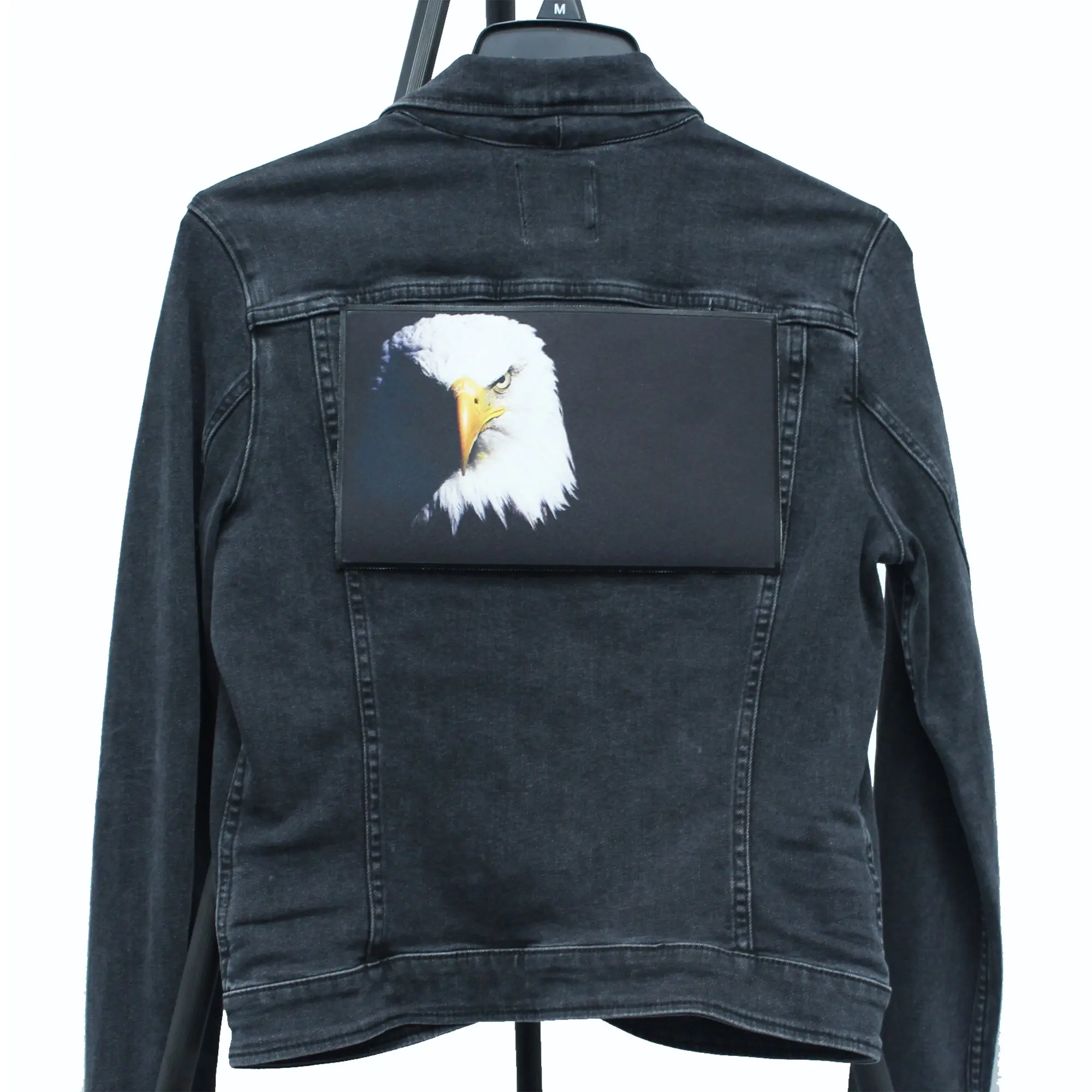 American Bald Eagle Embroidered Iron-on Foto Patch - Image 2
