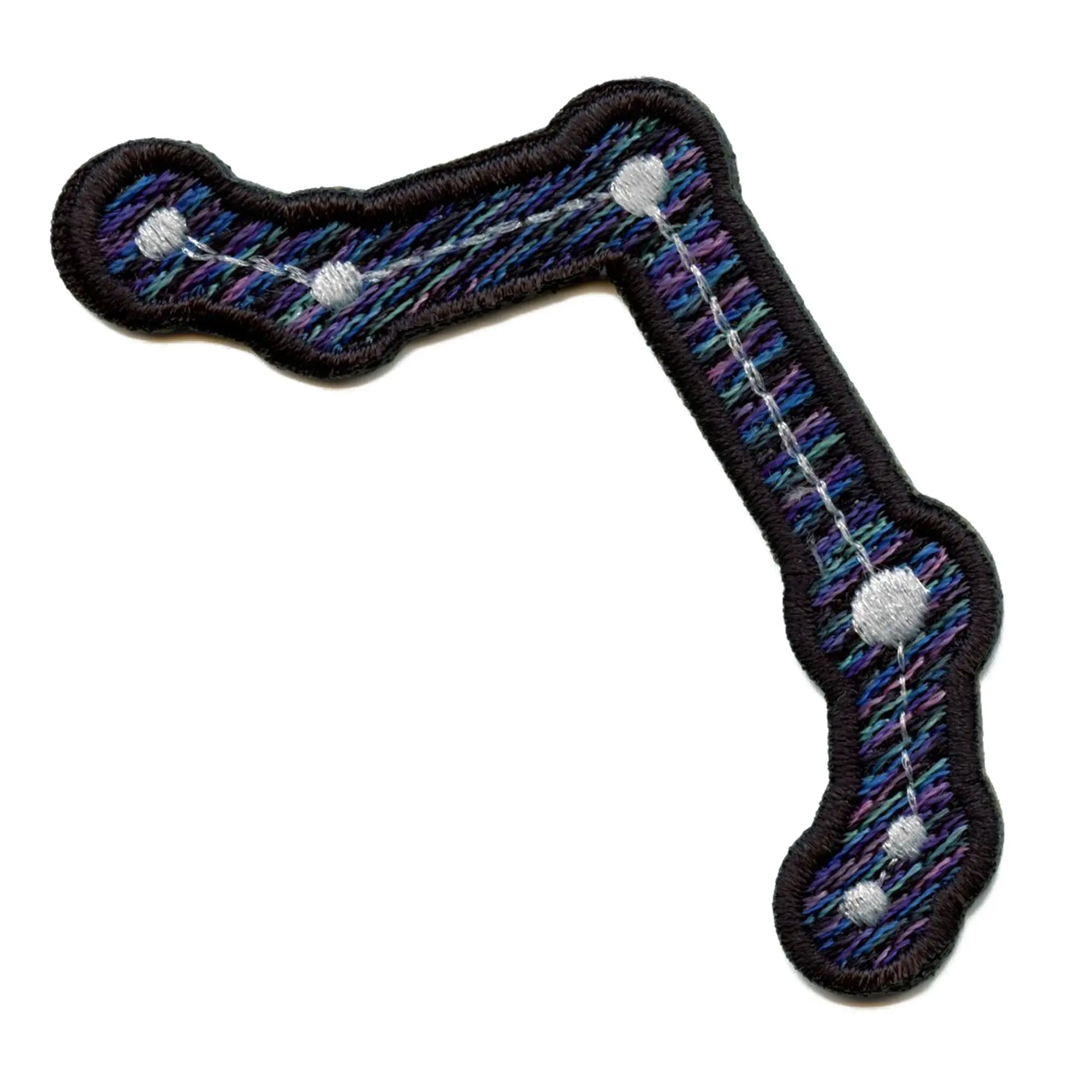 Aries Zodiac Constellation Patch Stars Ram Horoscope Embroidered Iron On