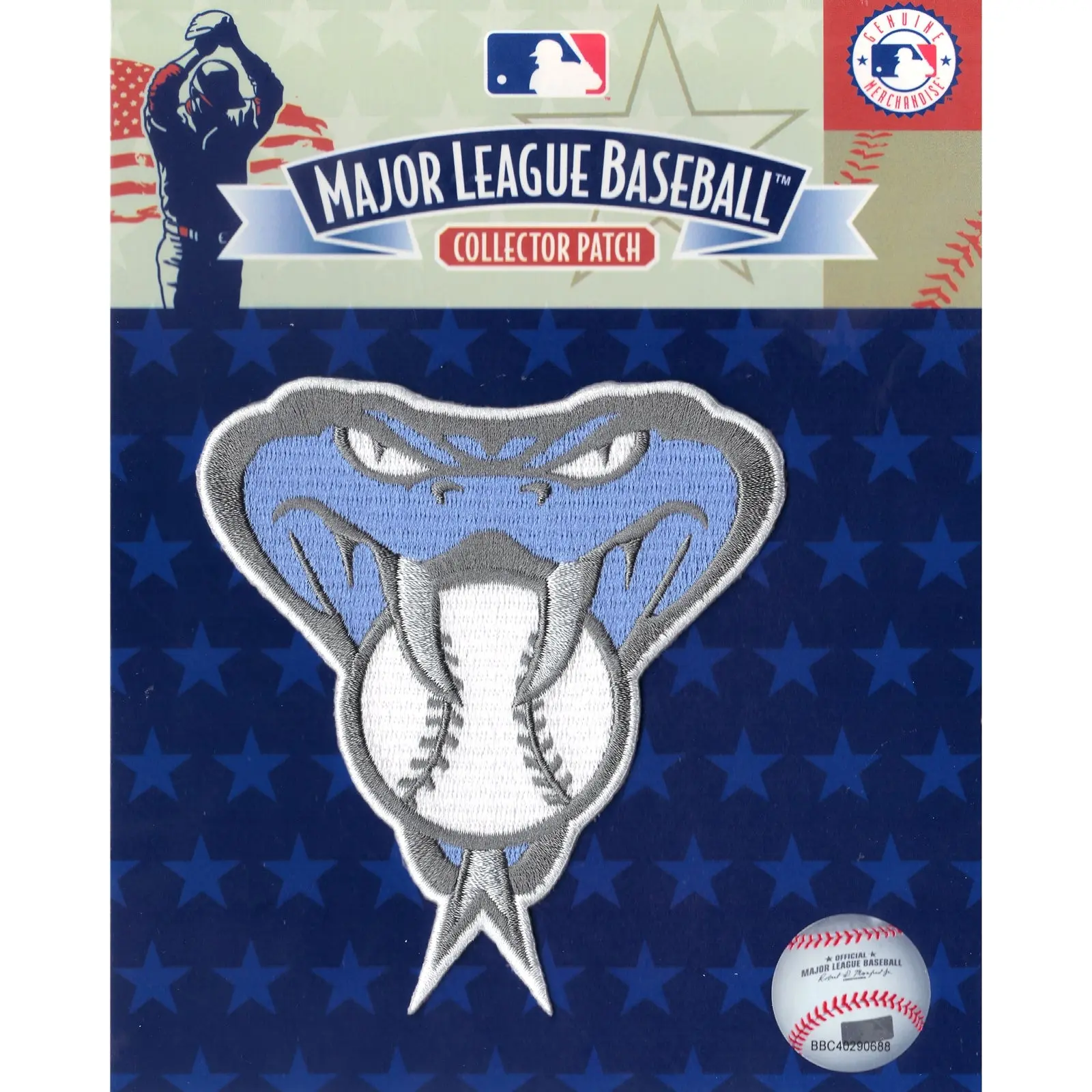 Arizona Diamondbacks Fathers Day Blue Sleeve Jersey Patch