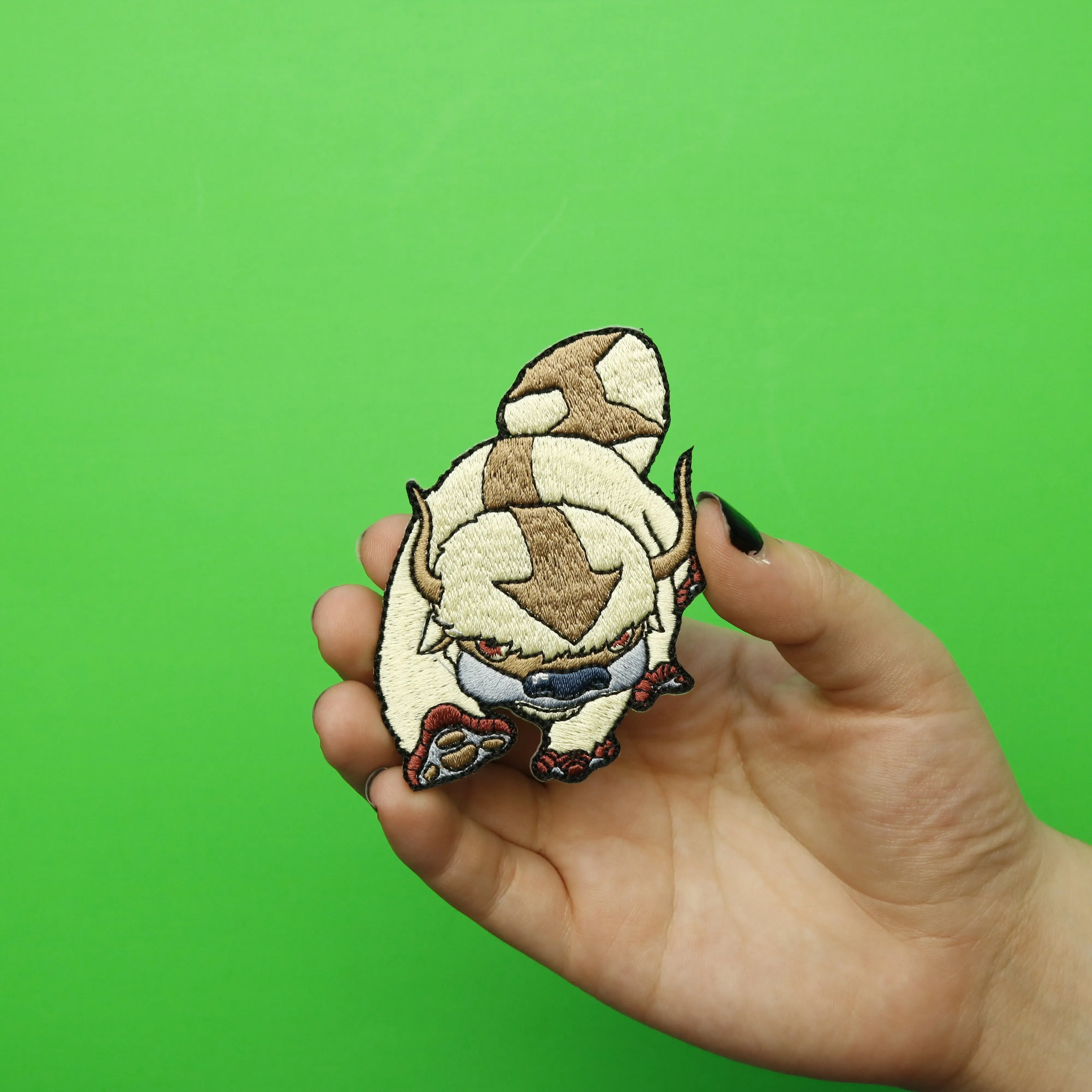 Avatar: The Last Airbender Appa Embroidered Iron On Patch - Image 3