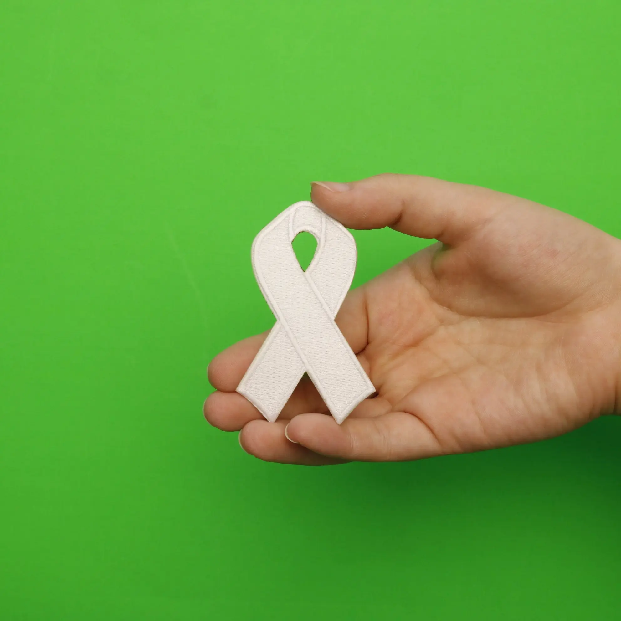 Cancer Awareness Ribbons Fully Embroidered Iron On Patches - Image 14
