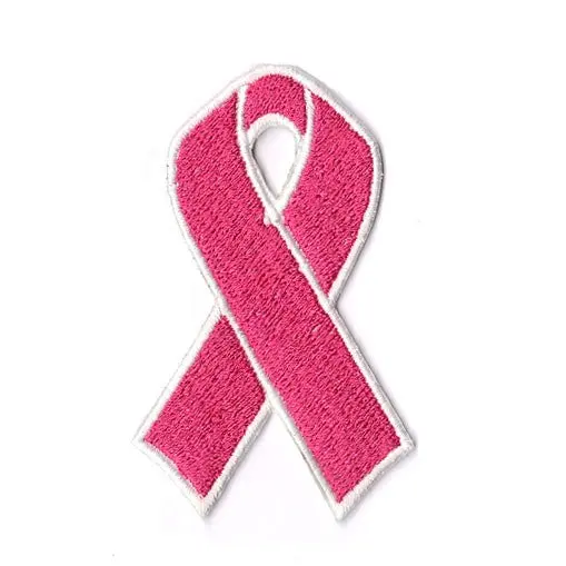 Cancer Awareness Ribbons Fully Embroidered Iron On Patches - Image 5