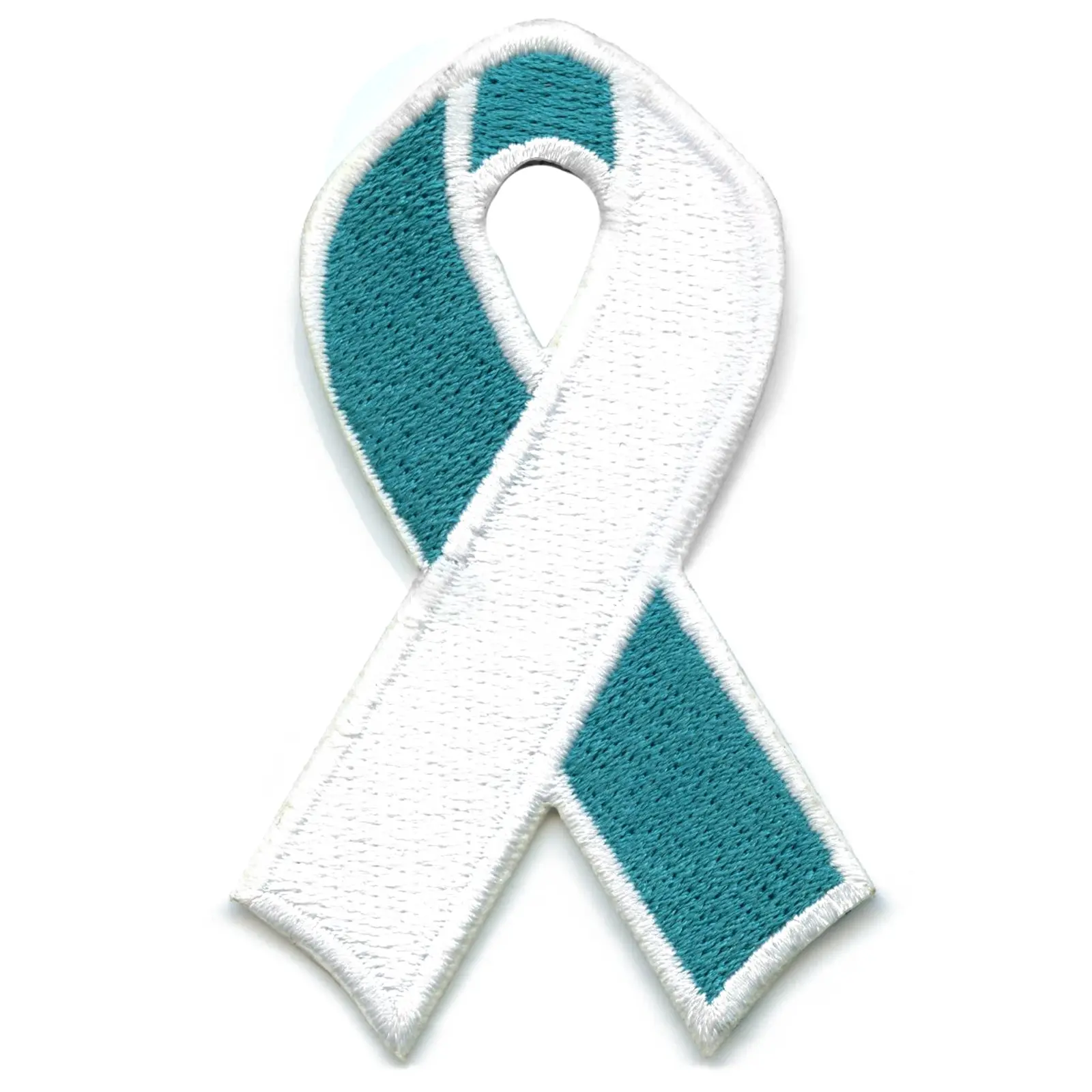 Cancer Awareness Ribbons Fully Embroidered Iron On Patches - Image 6