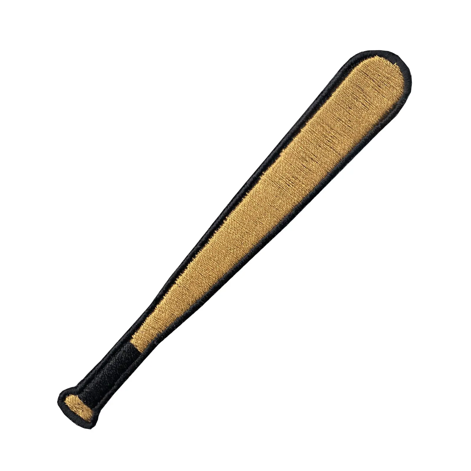 Baseball Bat Embroidered Iron On Patch