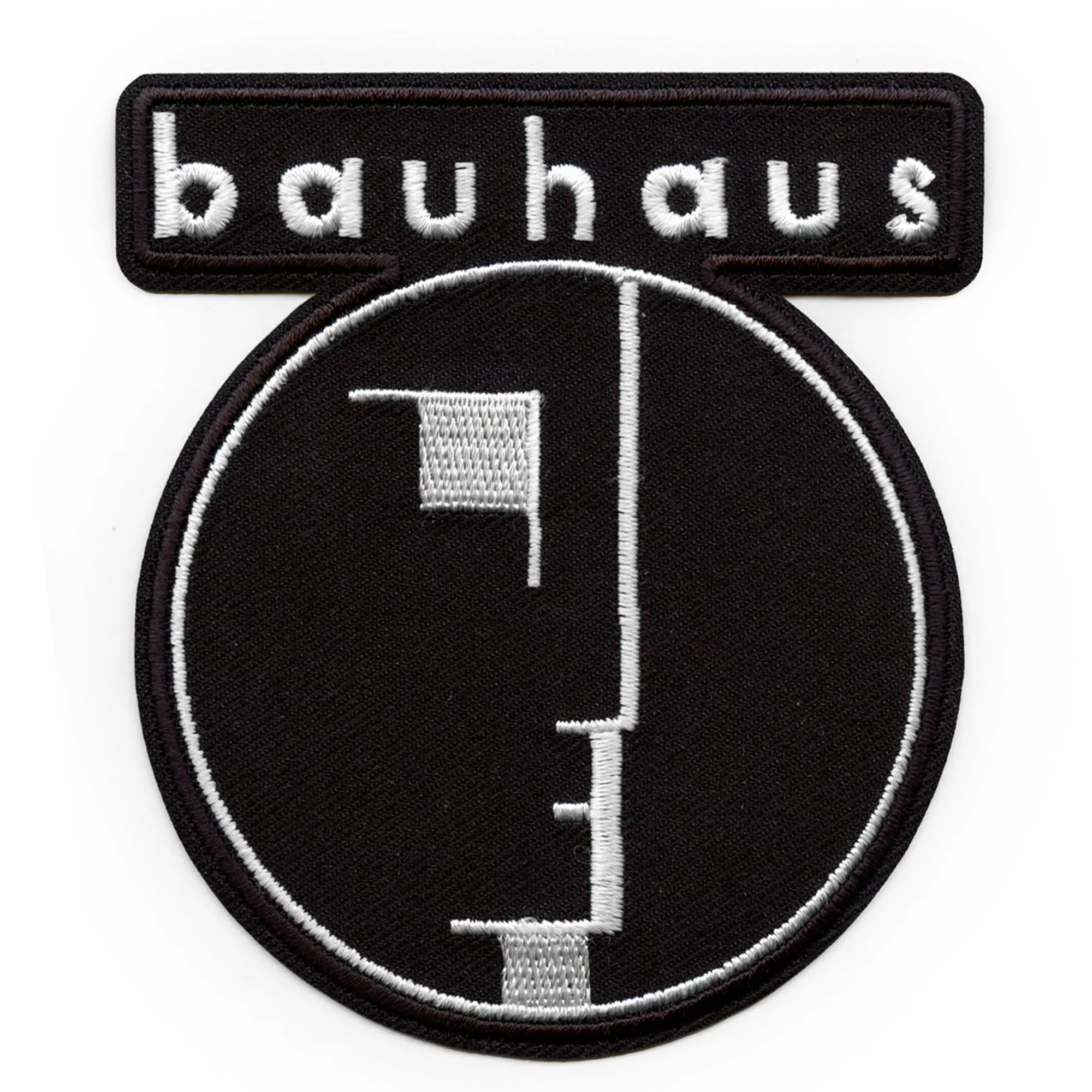 Bauhaus Rock Band Patch German Artistic Movement Embroidered Iron On
