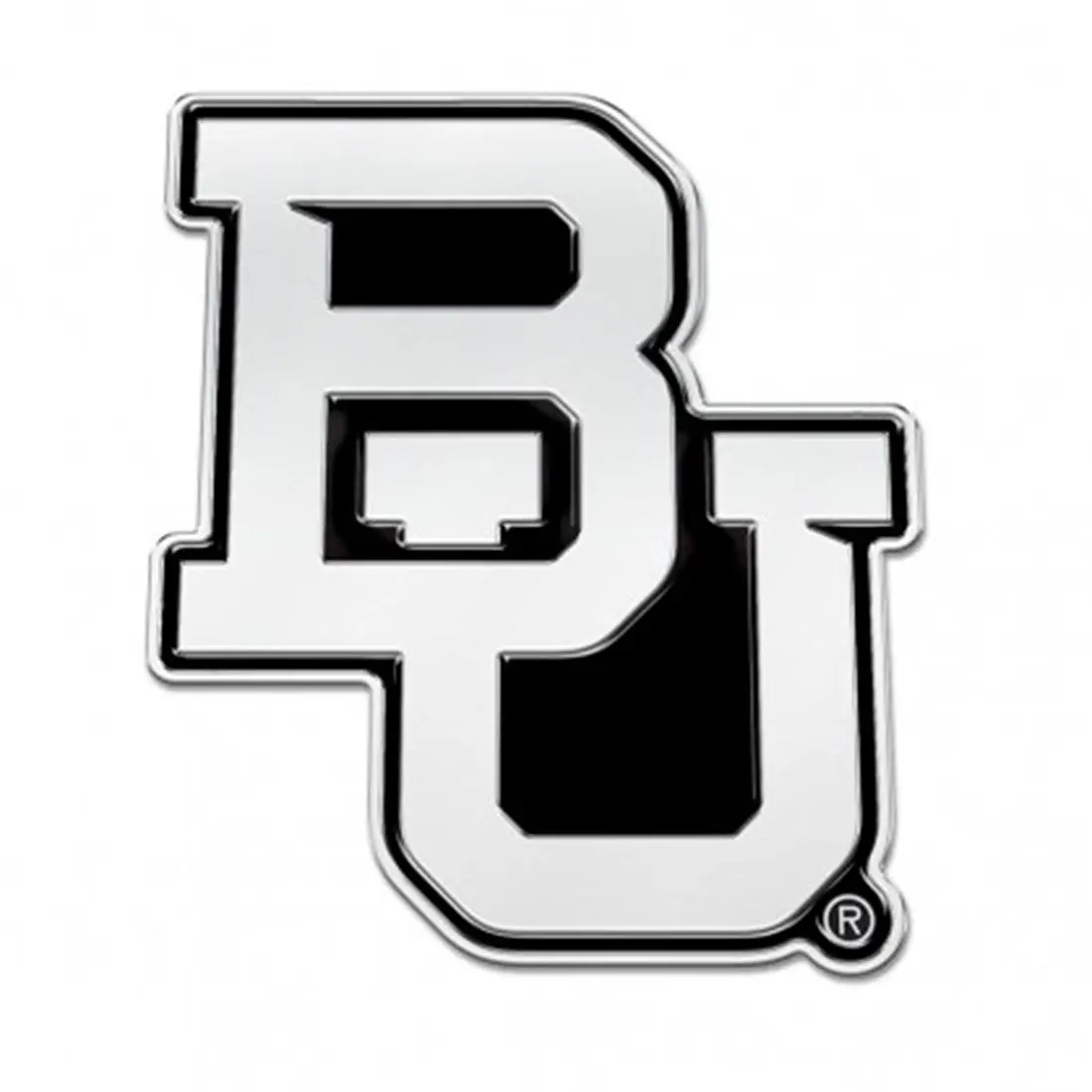 Baylor Bears University Premium Solid Metal Chrome Plated Car Auto Emblem