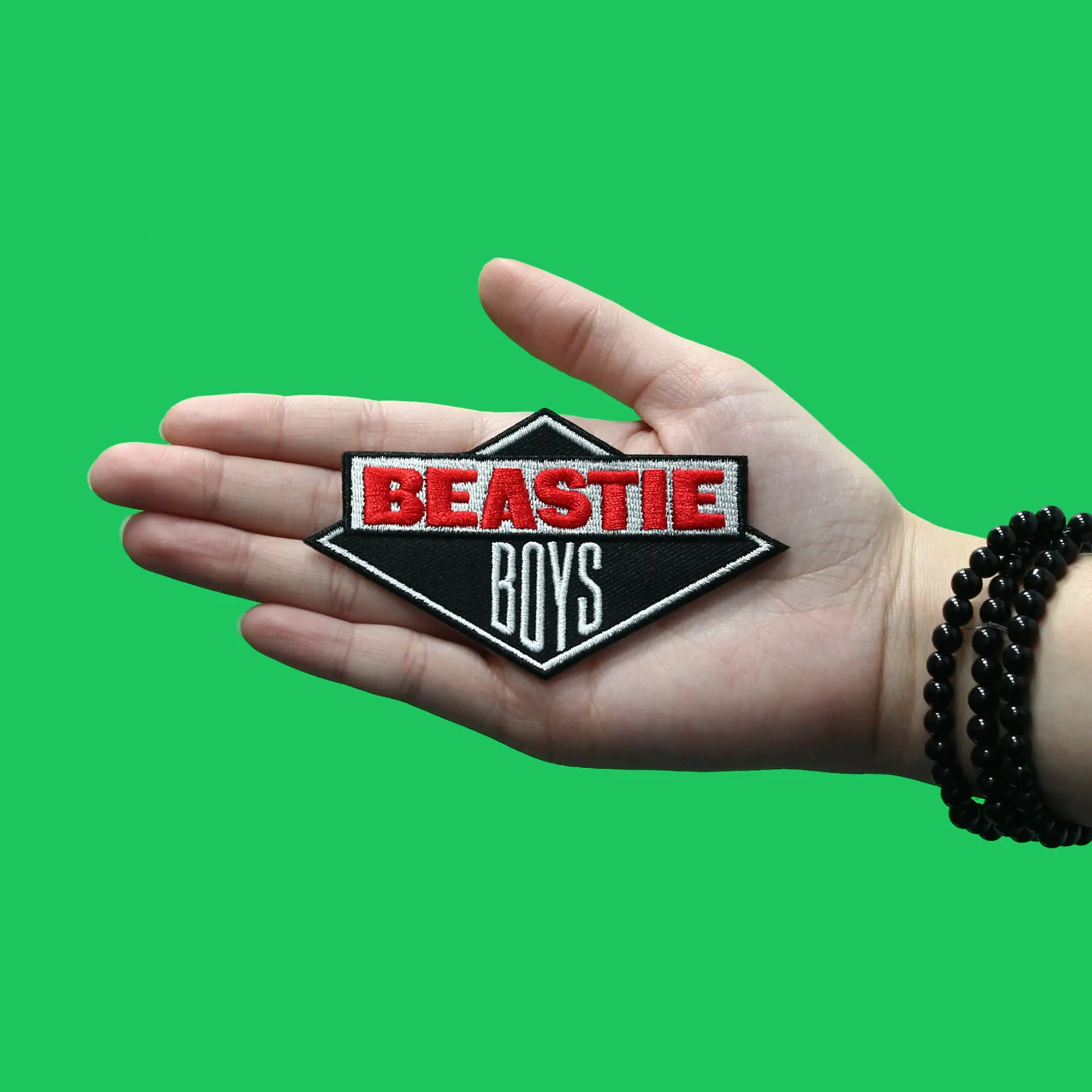 Beastie Boys Diamond Logo Patch Classic Original Group Embroidered Iron On - Image 2