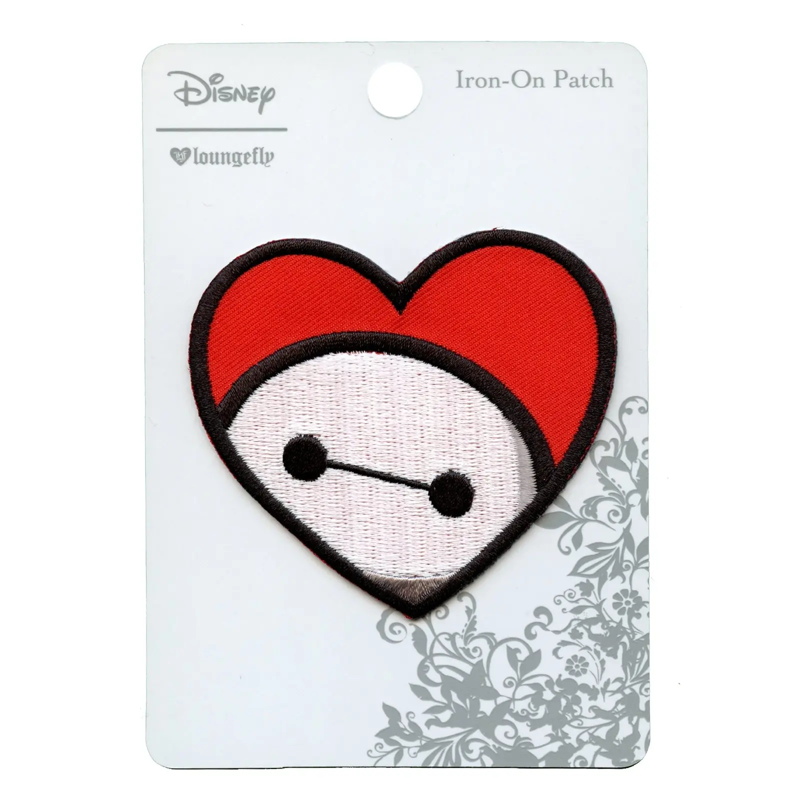 Big Hero 6 Baymax Heart Disney Iron on Patch - Image 2