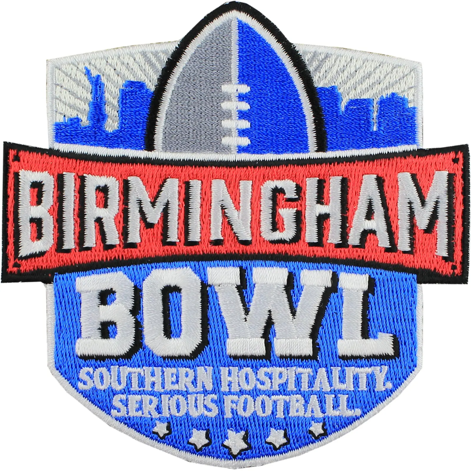Birmingham Bowl 'Southern Hospitality Serious Football' Game Jersey Patch East Carolina vs. Florida (2014)