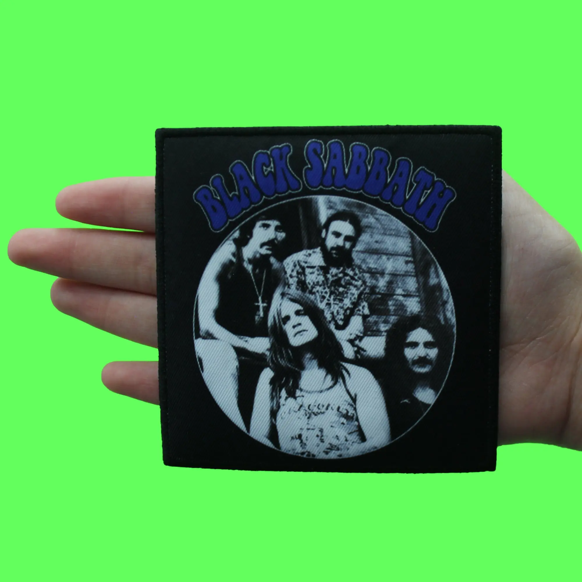 Black Sabbath Rock Patch Band Member Cover Sublimated Iron On - Image 2