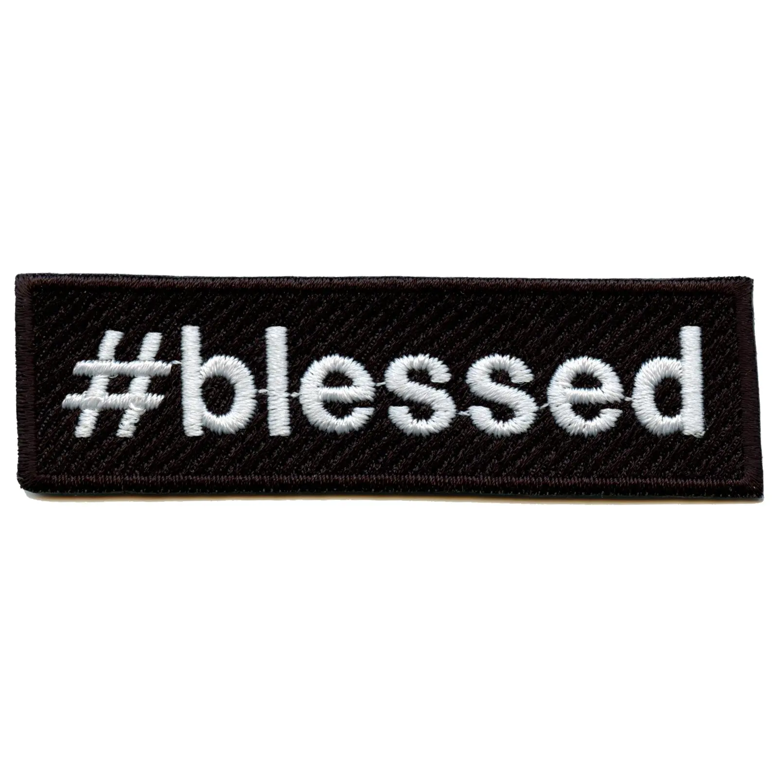 #blessed Embroidered Iron On Patch