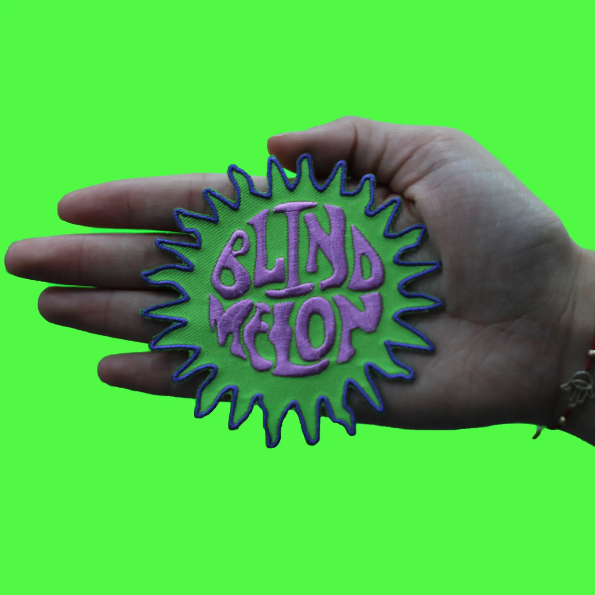 Blind Melon Sun Logo Patch Classic Rock Band Embroidered Iron On - Image 2
