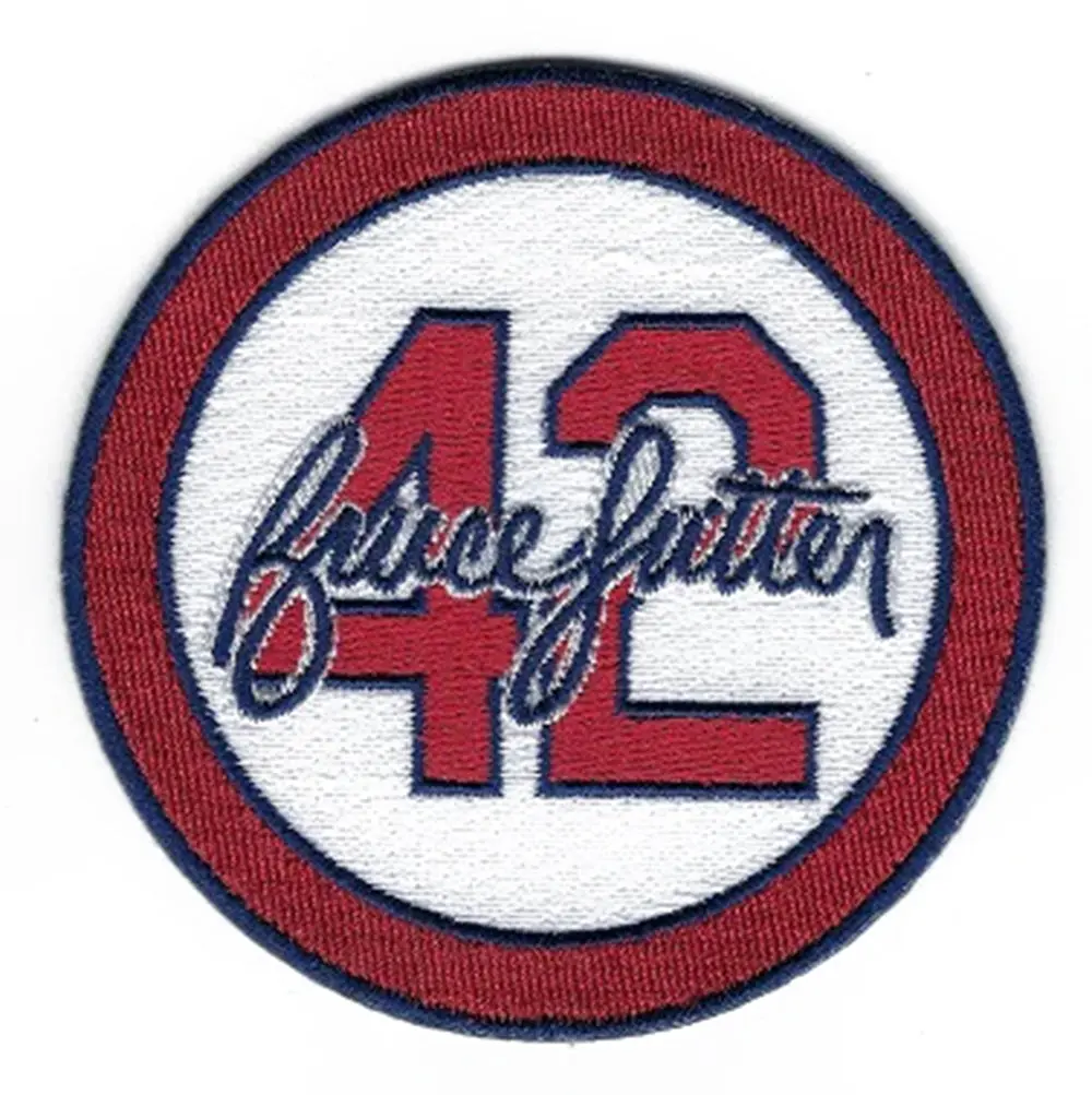 Bruce Sutter 42 Memorial St. Louis Cardinals Jersey Patch (White)